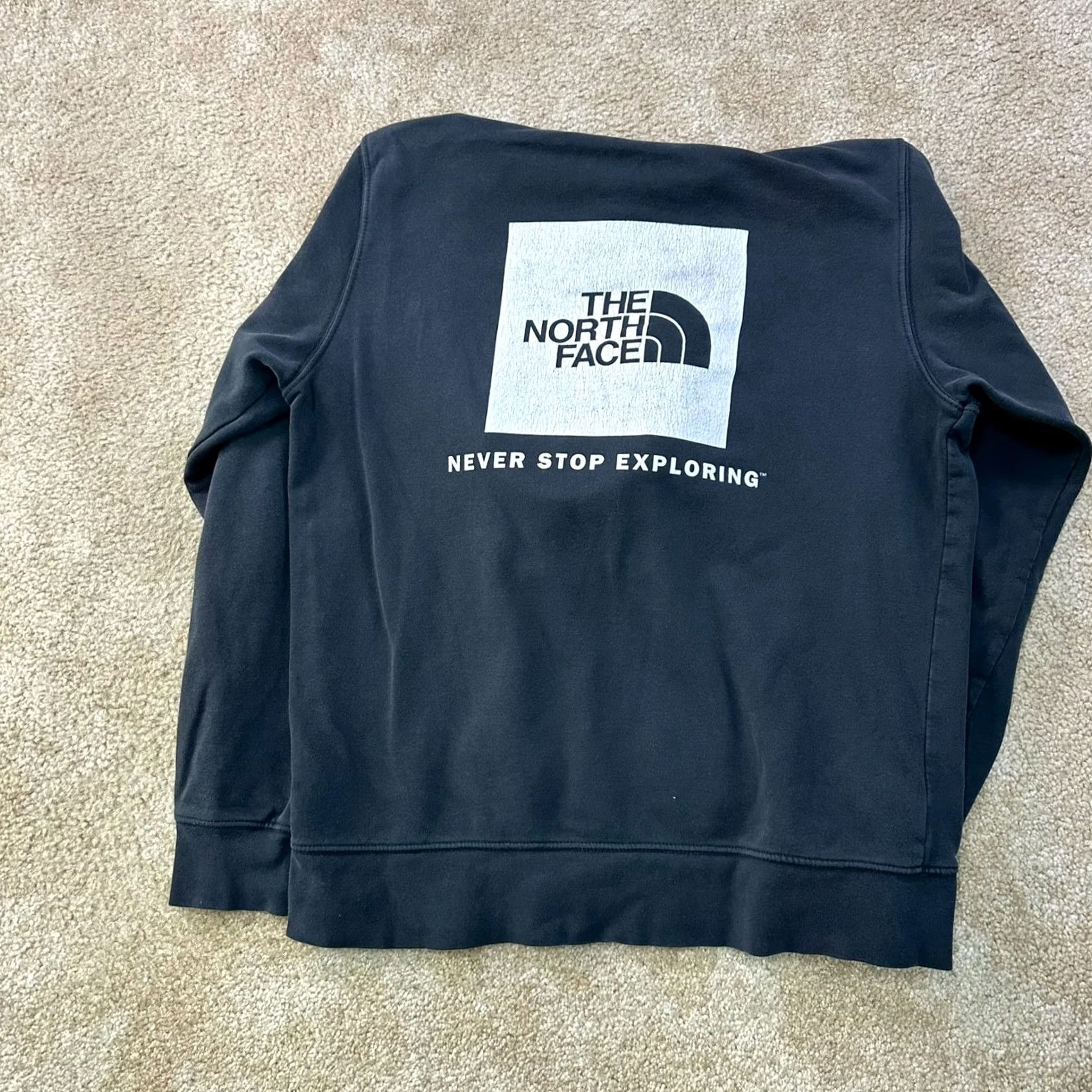 The North Face The North Face Hoodie Men’s Medium Logo Long Sleeve Hooded Sweatshirt Black Size US M / EU 48-50 / 2 - 5 Thumbnail