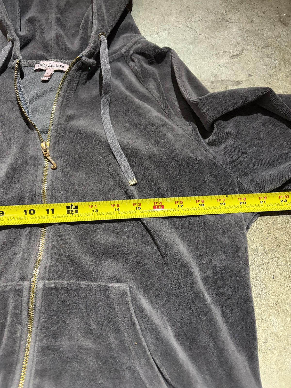 Juicy Couture Y2K Juicy Couture Zip Up Hoodie Size L / US 10 / IT 46 - 4 Thumbnail