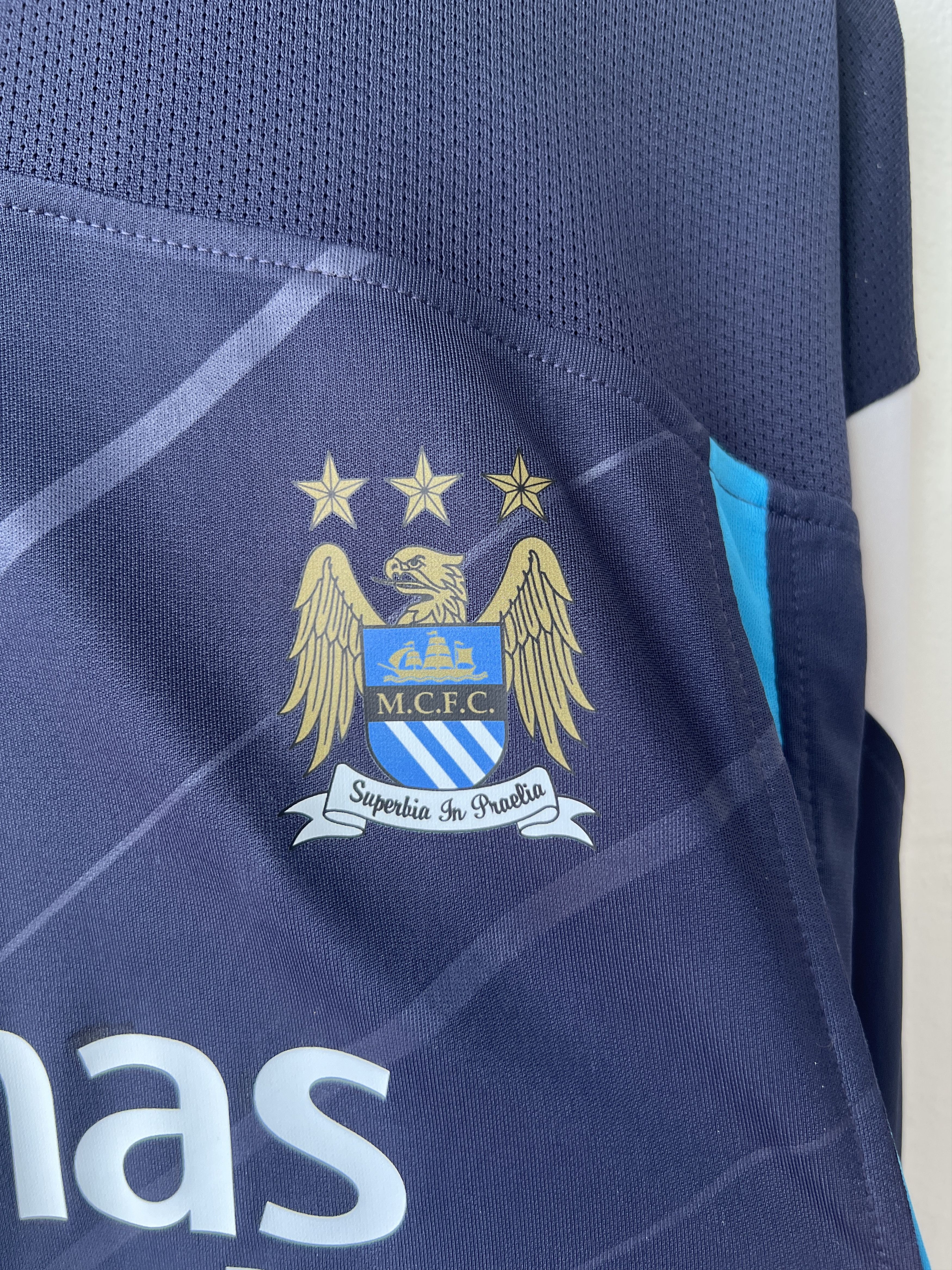 Reebok (L) Manchester City 2005-06 Away Long Sleeve Kit Size US L / EU 52-54 / 3 - 6 Thumbnail