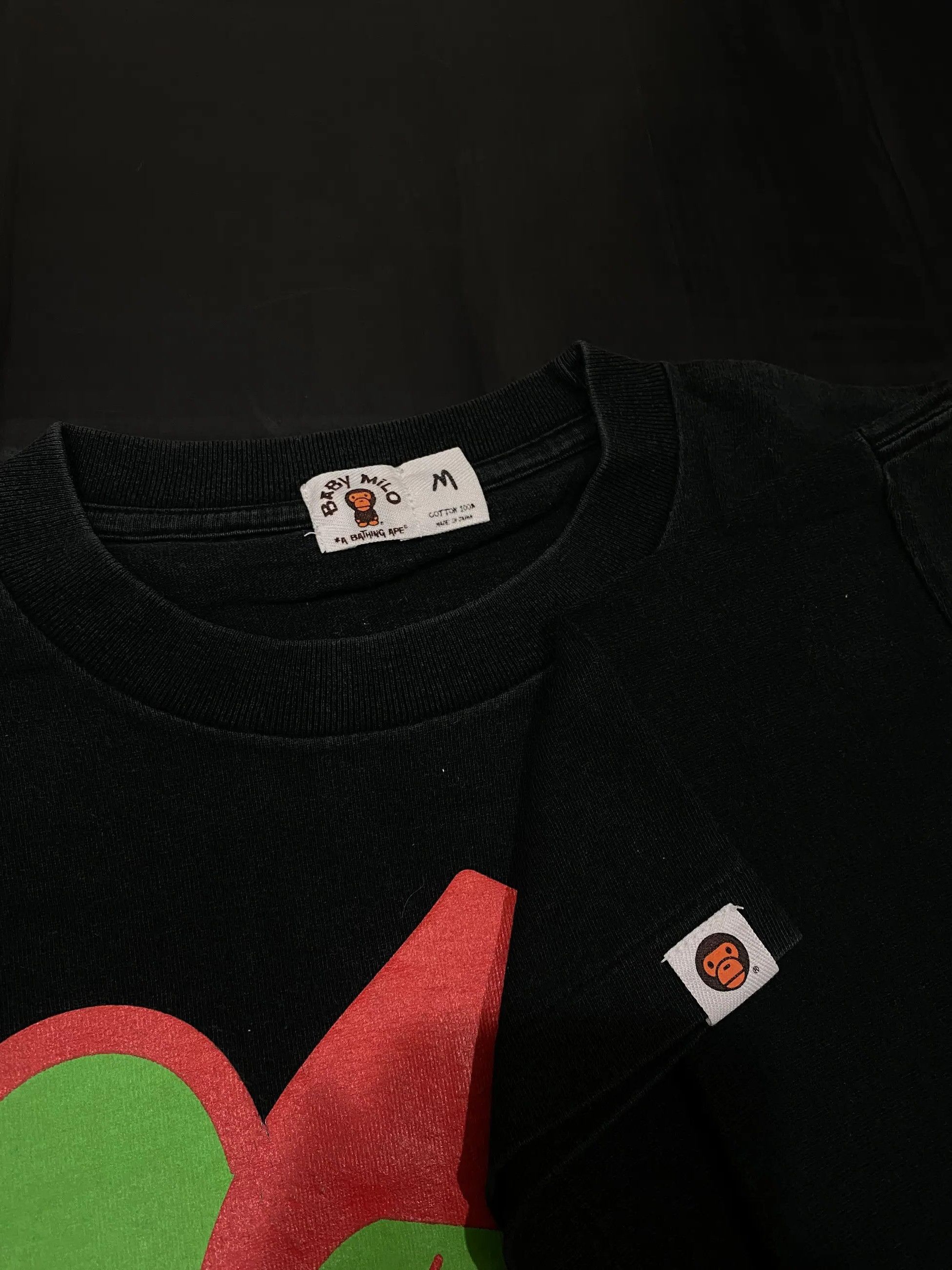 Bape × Kaws Baby Milo Apelf Tee Size US M / EU 48-50 / 2 - 3 Thumbnail