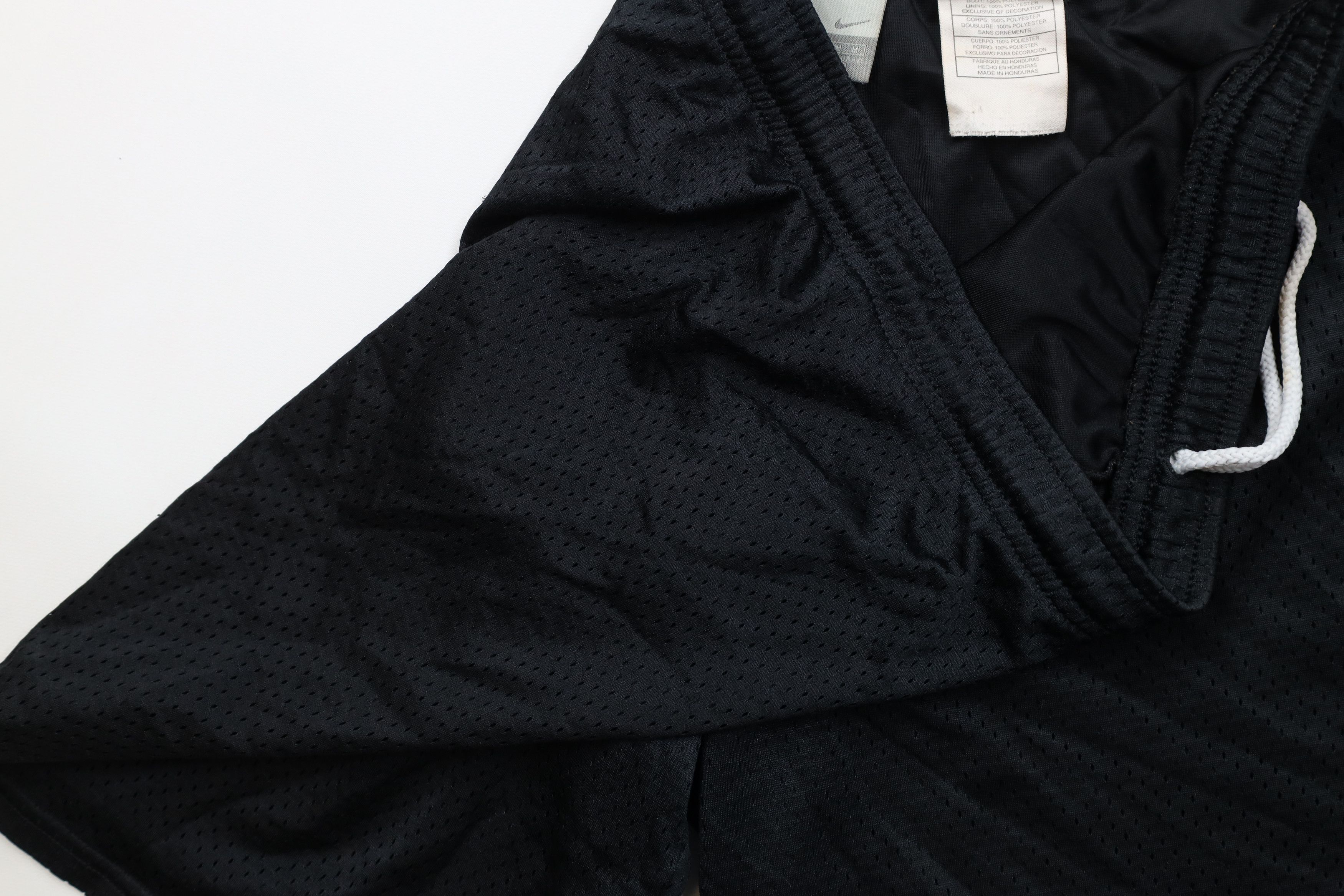 Nike Vintage Y2K Nike Scott Mini Swoosh Shorts Black Babydoll Size 28" / US 6 / IT 42 - 6 Thumbnail