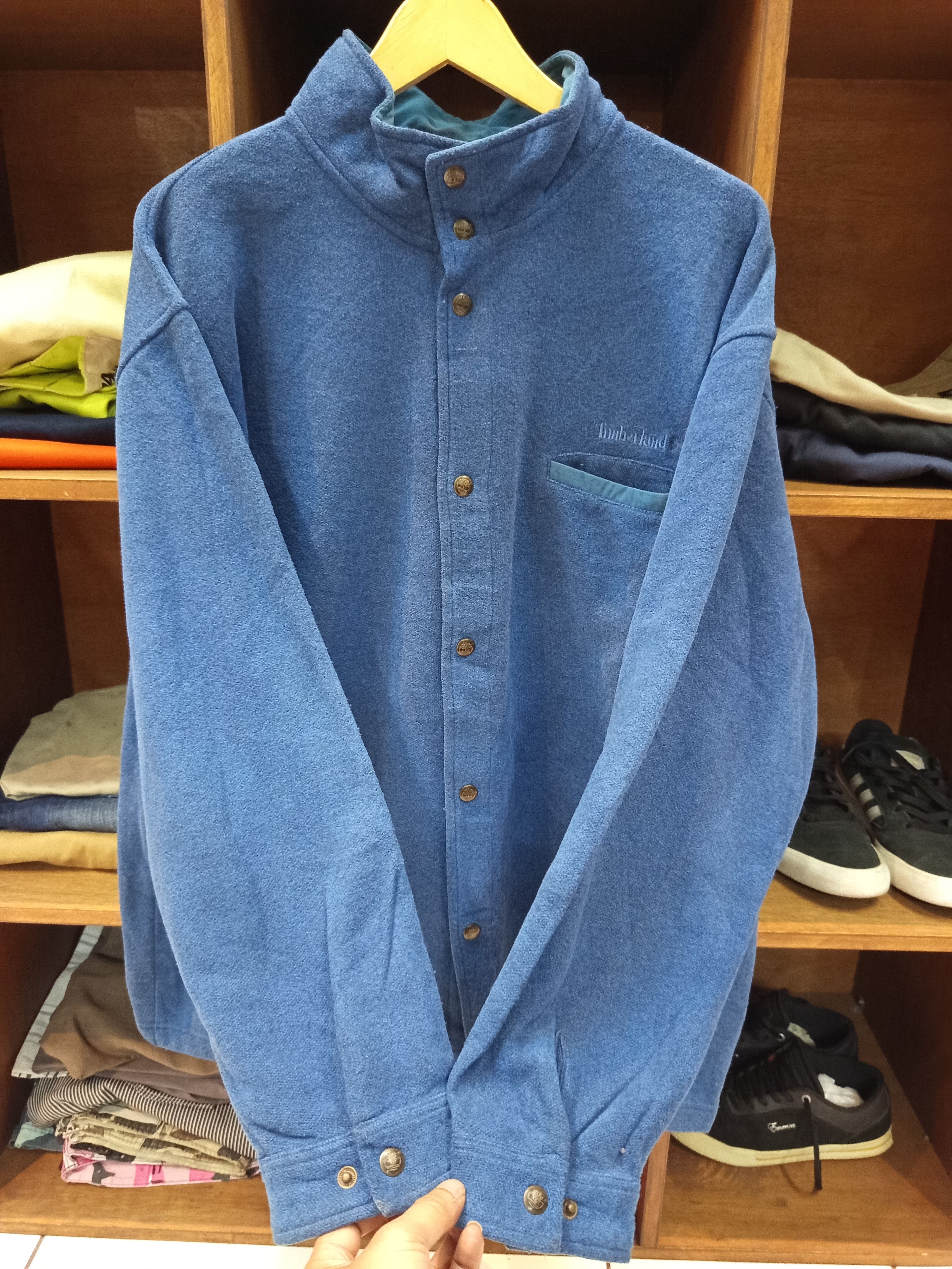 Timberland 1990s Timberland Fleece Jacket Made In Canada Size US L / EU 52-54 / 3 - 5 Thumbnail