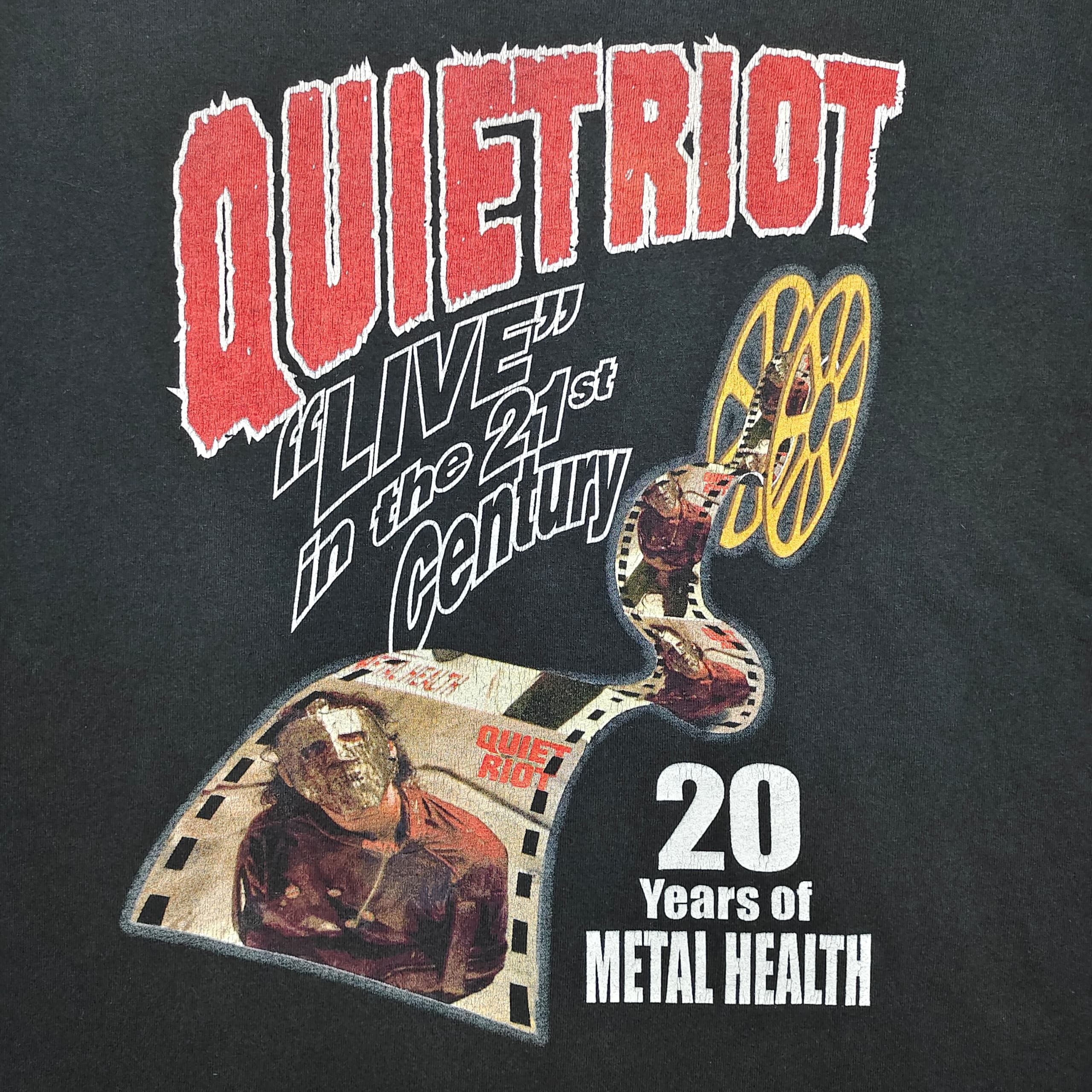 Band Tees 1983-2003 QUIETRIOT 20 YEARS OF METAL HEALTH T SHIRT Size US XL / EU 56 / 4 - 3 Thumbnail