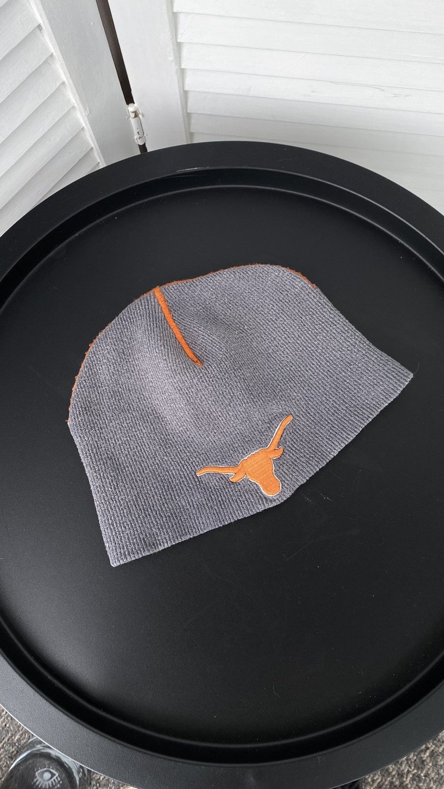 Nike × Vintage Vintage Nike Team Collegiate 3D Bulls Logo Drill Beanie Hat Size ONE SIZE - 2 Thumbnail