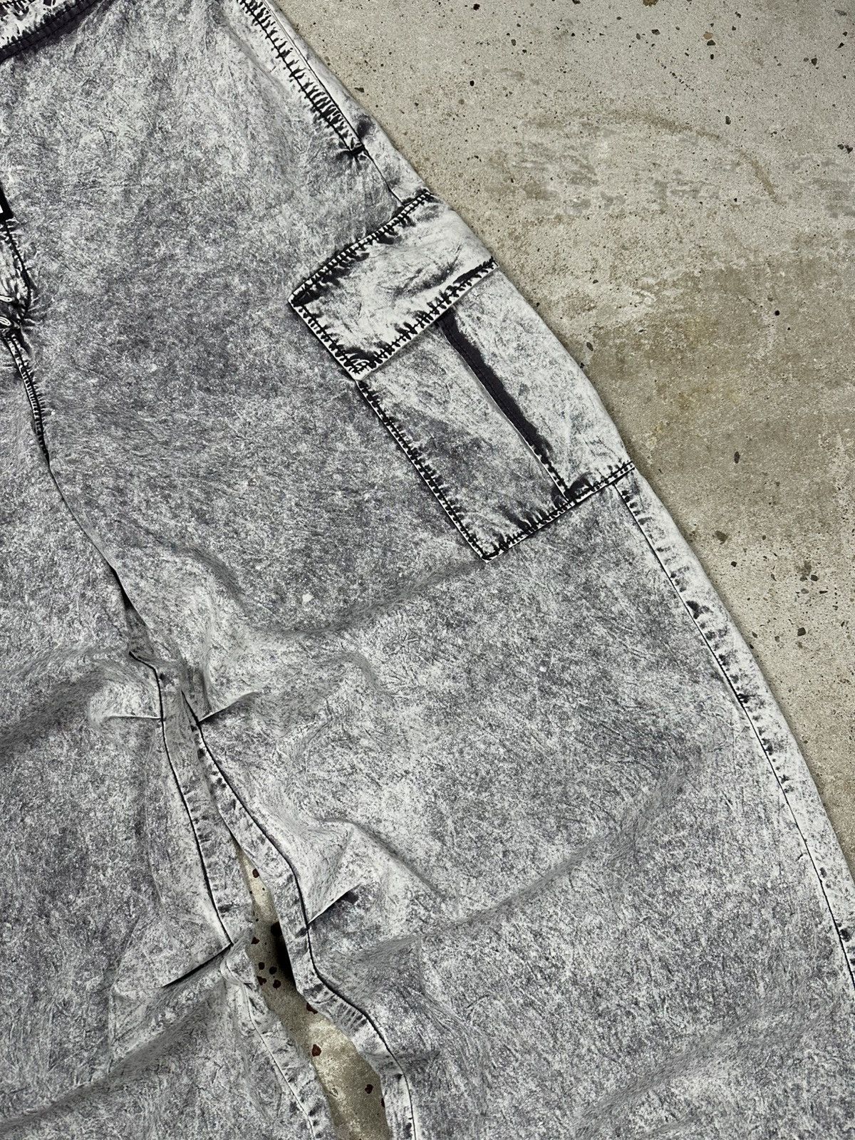 Weekday DSWT Weekday Parachute Loose Baggy Cargo Trousers Pants Size US 32 / EU 48 - 6 Thumbnail