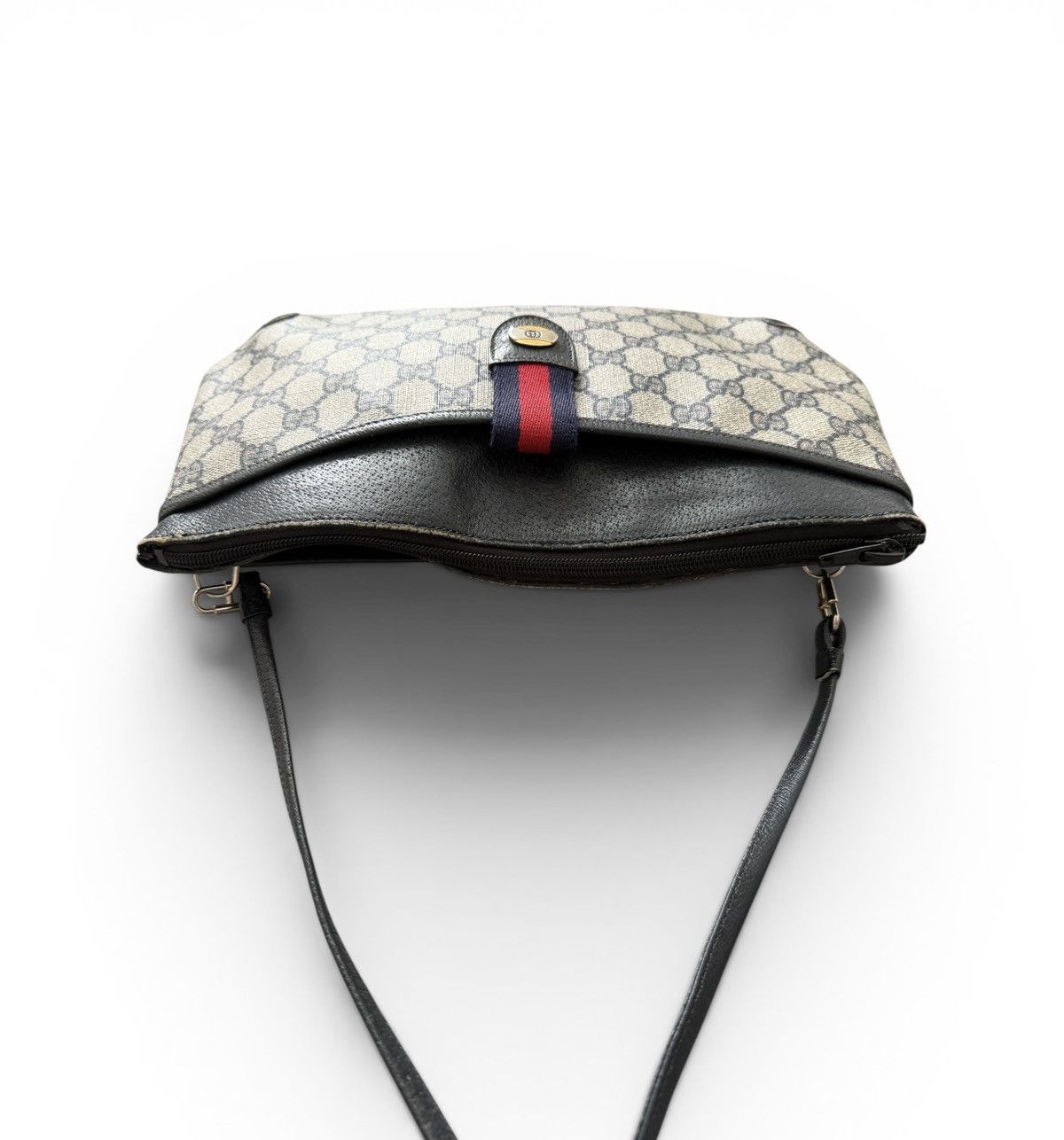 Gucci Vintage Gucci GG Supreme Sherry Line Bag Size ONE SIZE - 7 Thumbnail