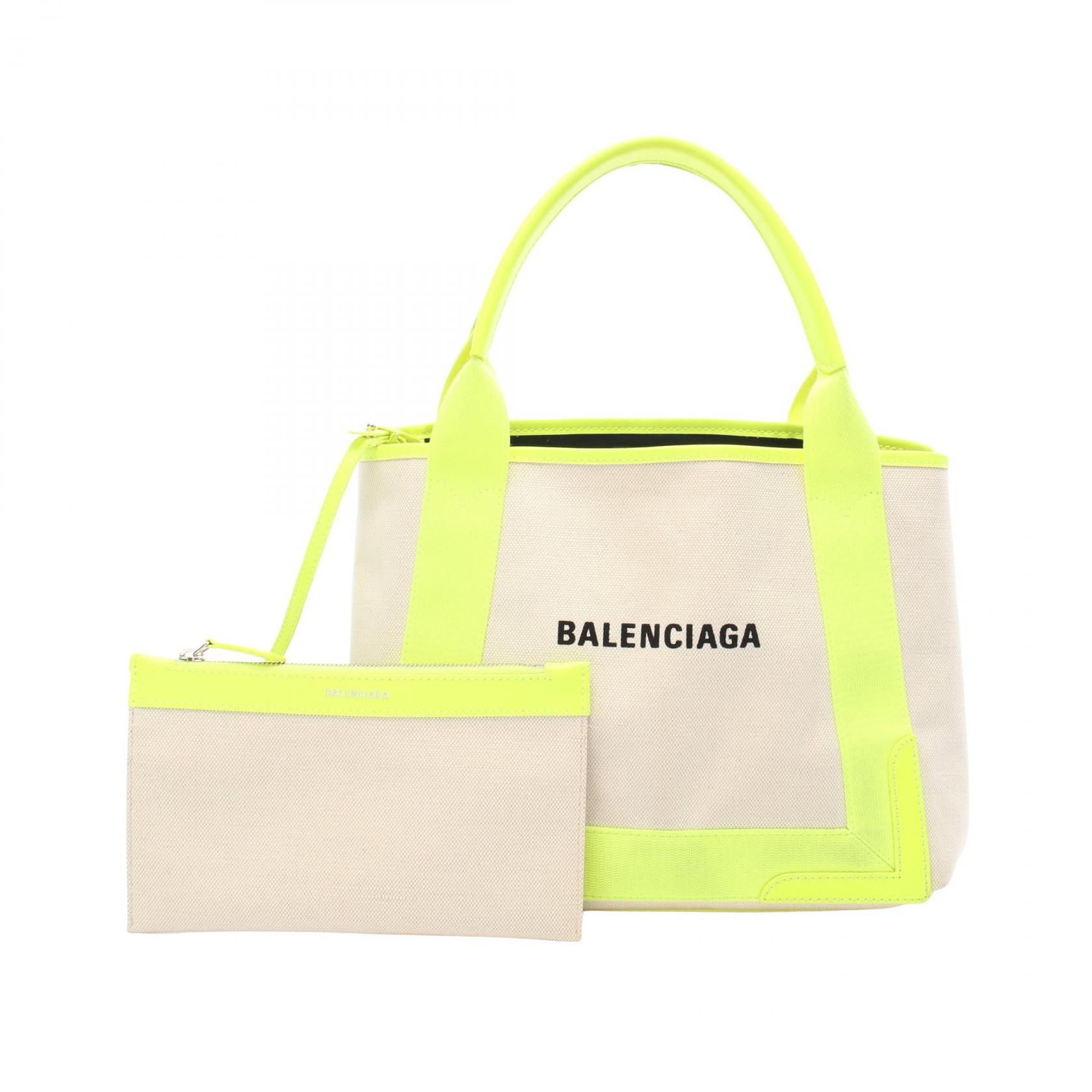 Balenciaga Balenciaga Balenciaga Navy Cabas S Tote Bag Leather Tote Bag 339933 DUTY FREE for USA Size ONE SIZE - 1 Thumbnail
