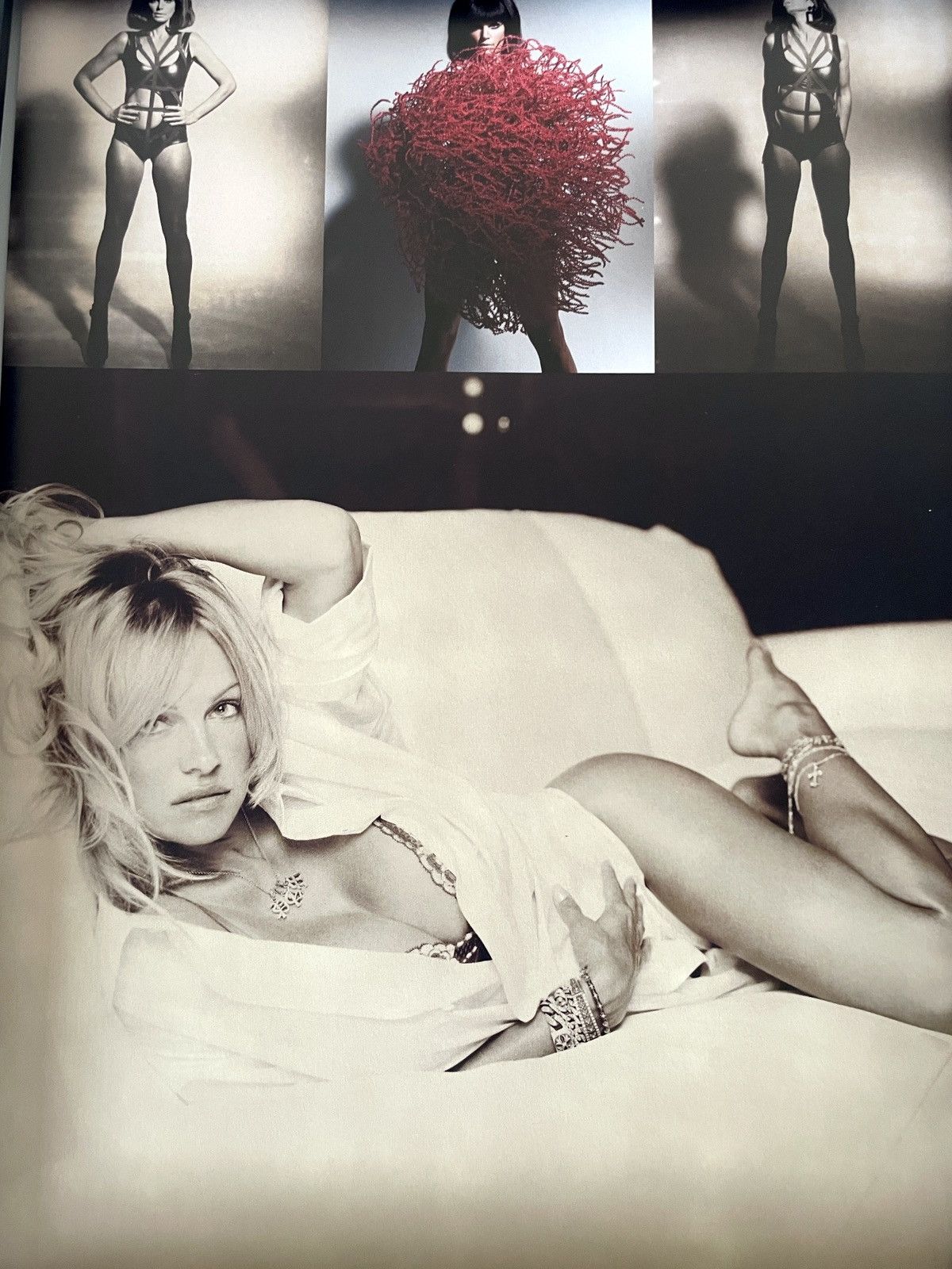 Chrome Hearts × Vintage Chrome Hearts Hot girls vintage photo Poster framed 9x11 Size ONE SIZE - 2 Thumbnail