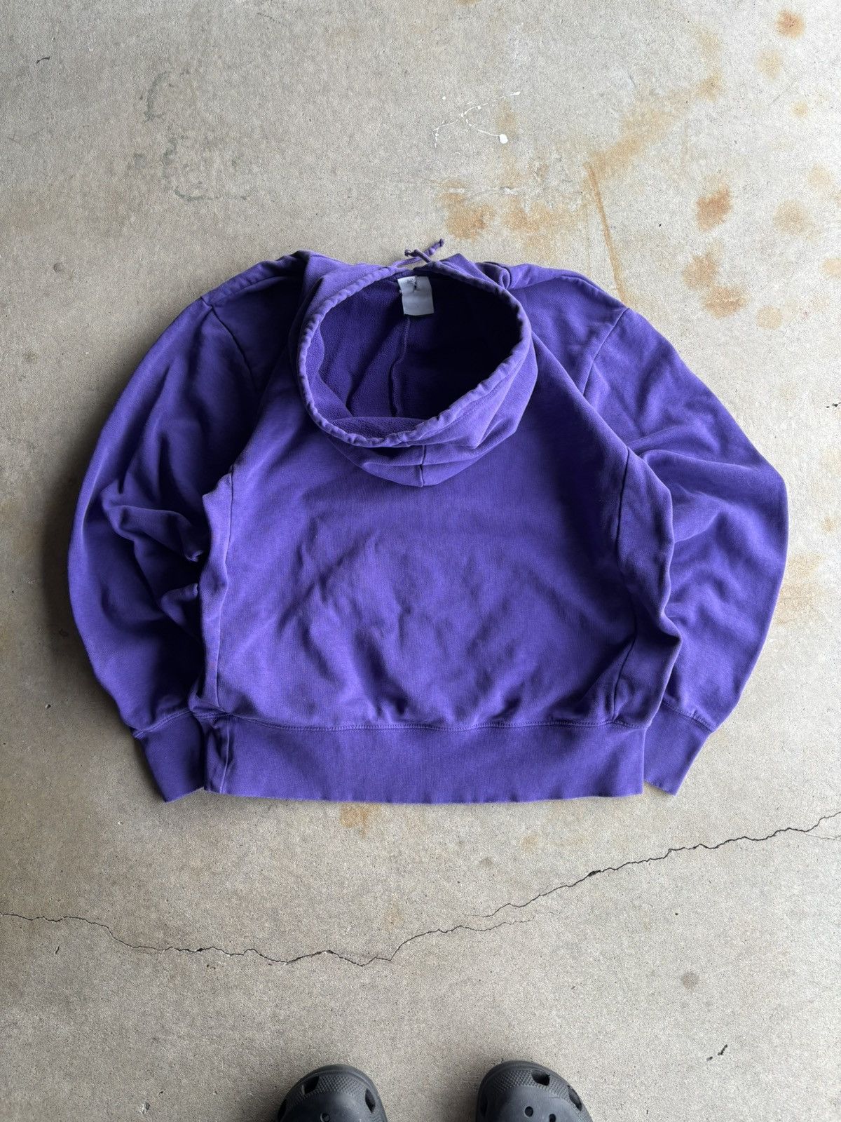 Nike Vintage Bishops Nike Teams Centre Swoosh Purple Hoodie Size US M / EU 48-50 / 2 - 2 Thumbnail