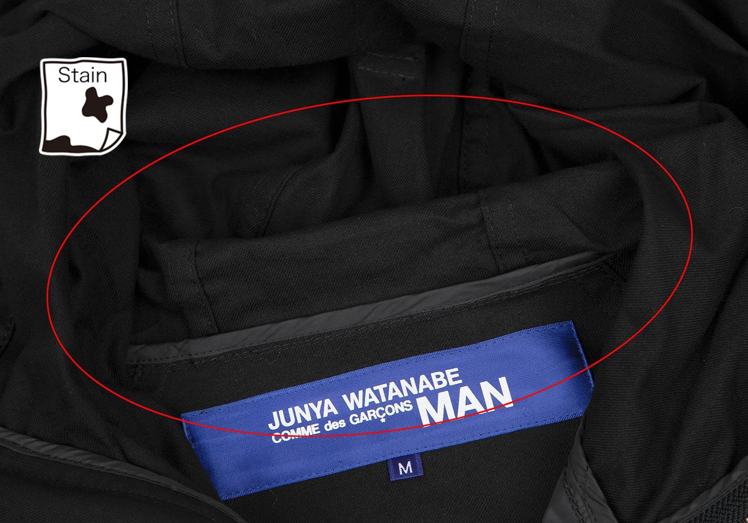 Junya Watanabe Cotton Belted Design Mountain Parka in Black, Size M Size US M / EU 48-50 / 2 - 5 Thumbnail