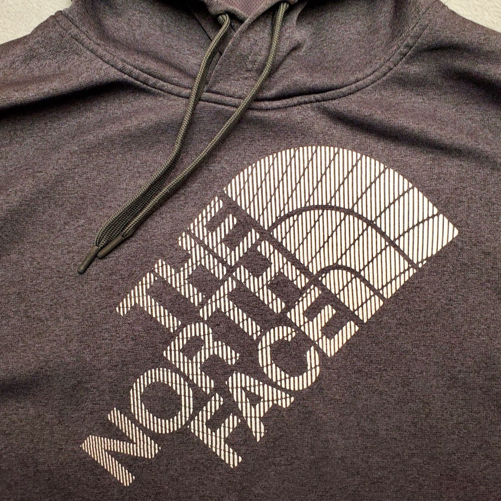 The North Face VINTAGE The North Face Hoodie Mens M Charcoal Logo Front Hooded Pullover Sweatshirt Size US M / EU 48-50 / 2 - 2 Thumbnail