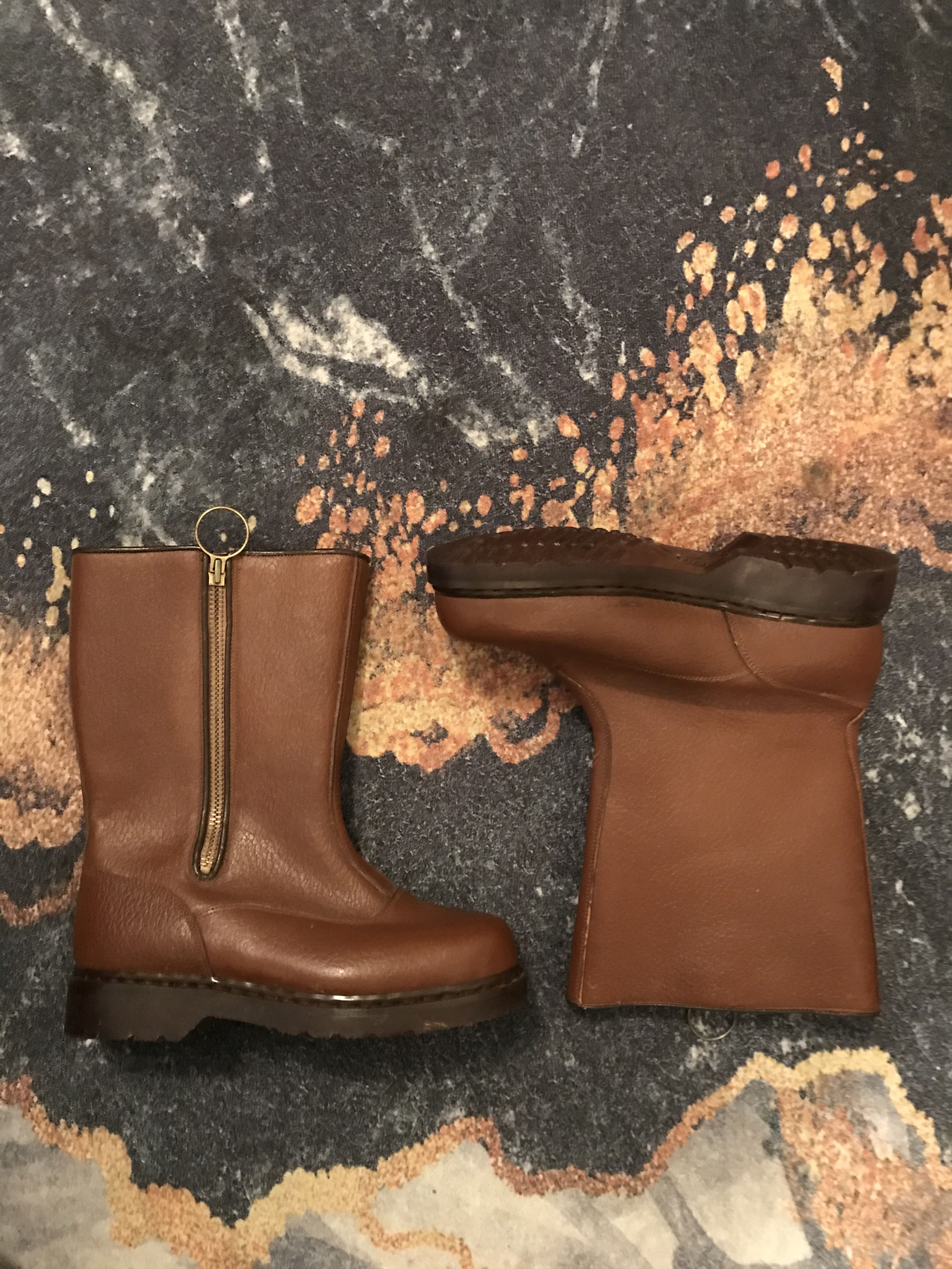 image of Dr Martens Dr.martens With Fur Shoes in Brown, Men's (Size 7)