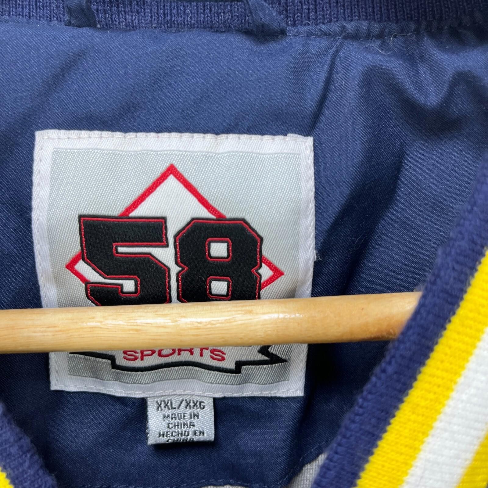 Vintage Vintage Michigan Wolverines Windbreaker Jacket Size 2XL Size US XXL / EU 58 / 5 - 7 Thumbnail