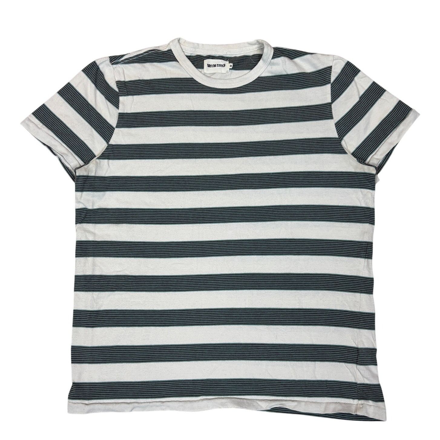 Taylor Stitch Taylor Stitch Organic Cotton Striped SS Tee Shirt Men's 38/S Size US S / EU 44-46 / 1 - 1 Thumbnail