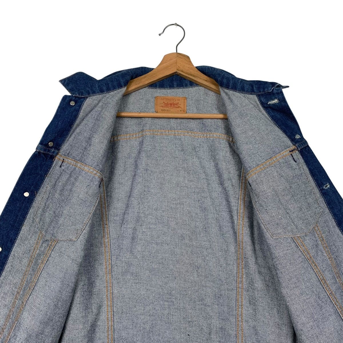 Levi's Vintage Levis Denim Trucker Jacket Size US M / EU 48-50 / 2 - 12 Thumbnail