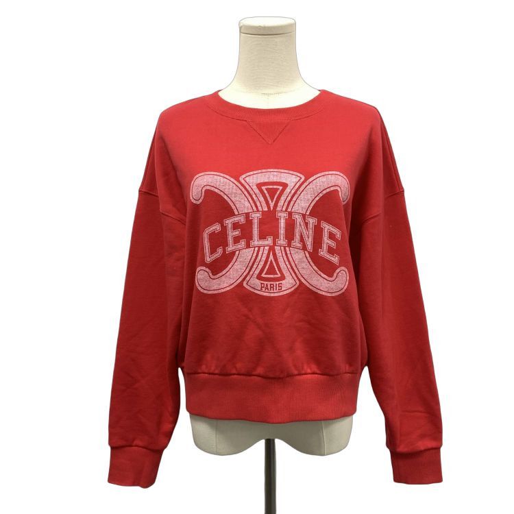 Celine Celine Logo Print Sweatshirt Size S Size S / US 4 / IT 40 - 1 Thumbnail