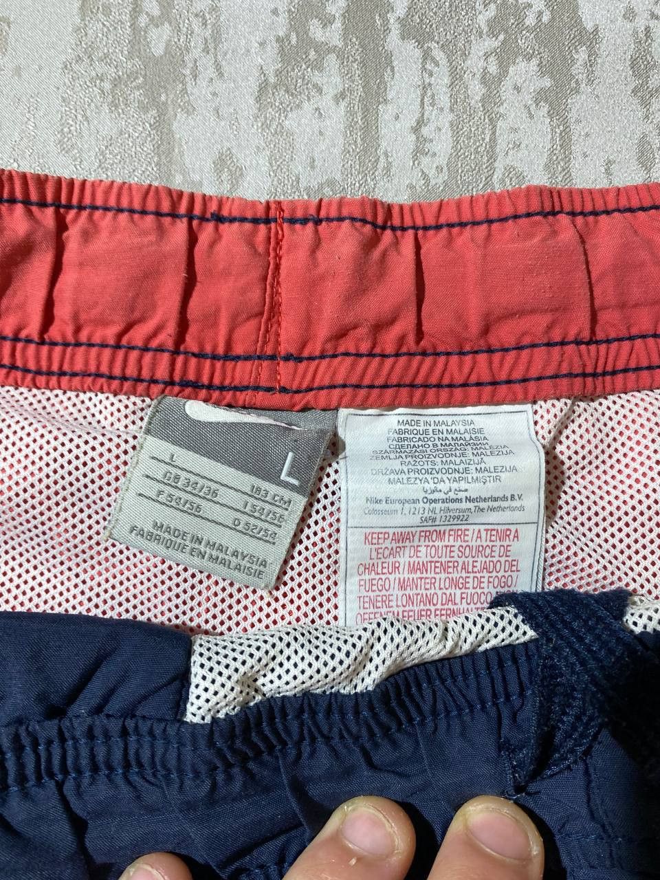 Nike × Vintage Vintage Nike logo shorts size L Size US 38 / EU 54 - 6 Thumbnail