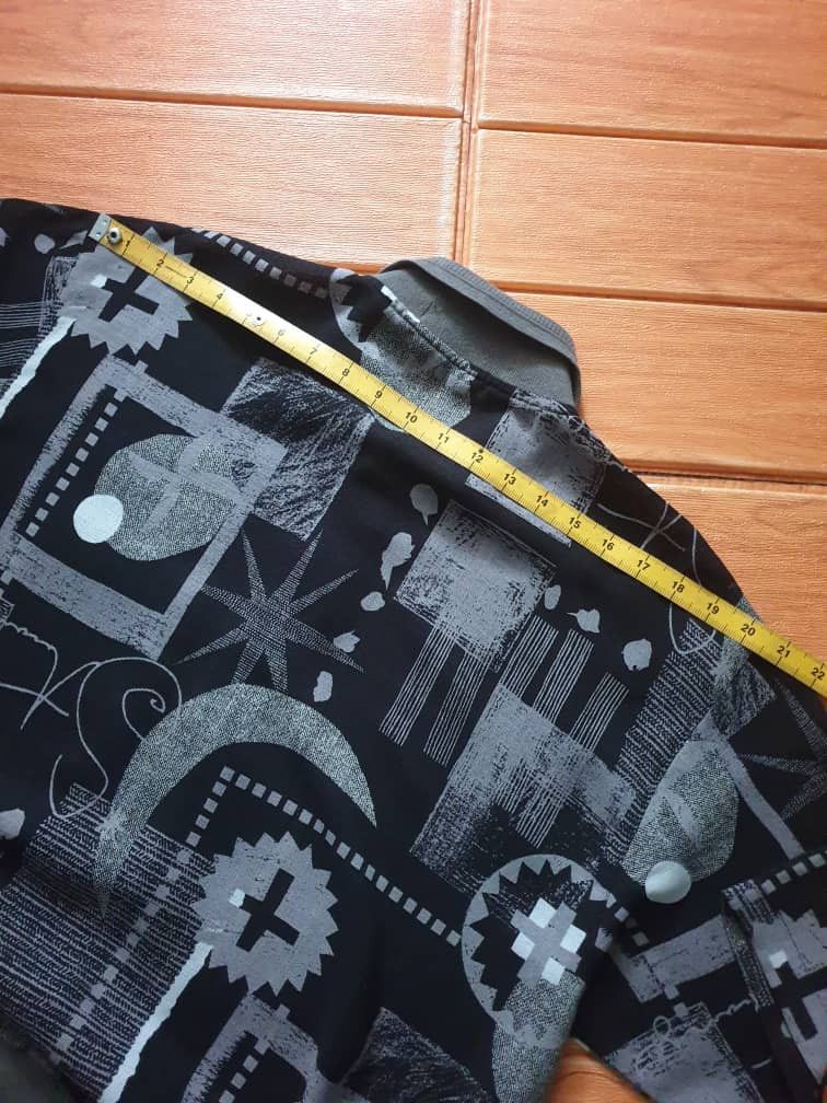 Japanese Brand Rudolph Valentino abstract Italian designer polo shirt Size US L / EU 52-54 / 3 - 8 Thumbnail
