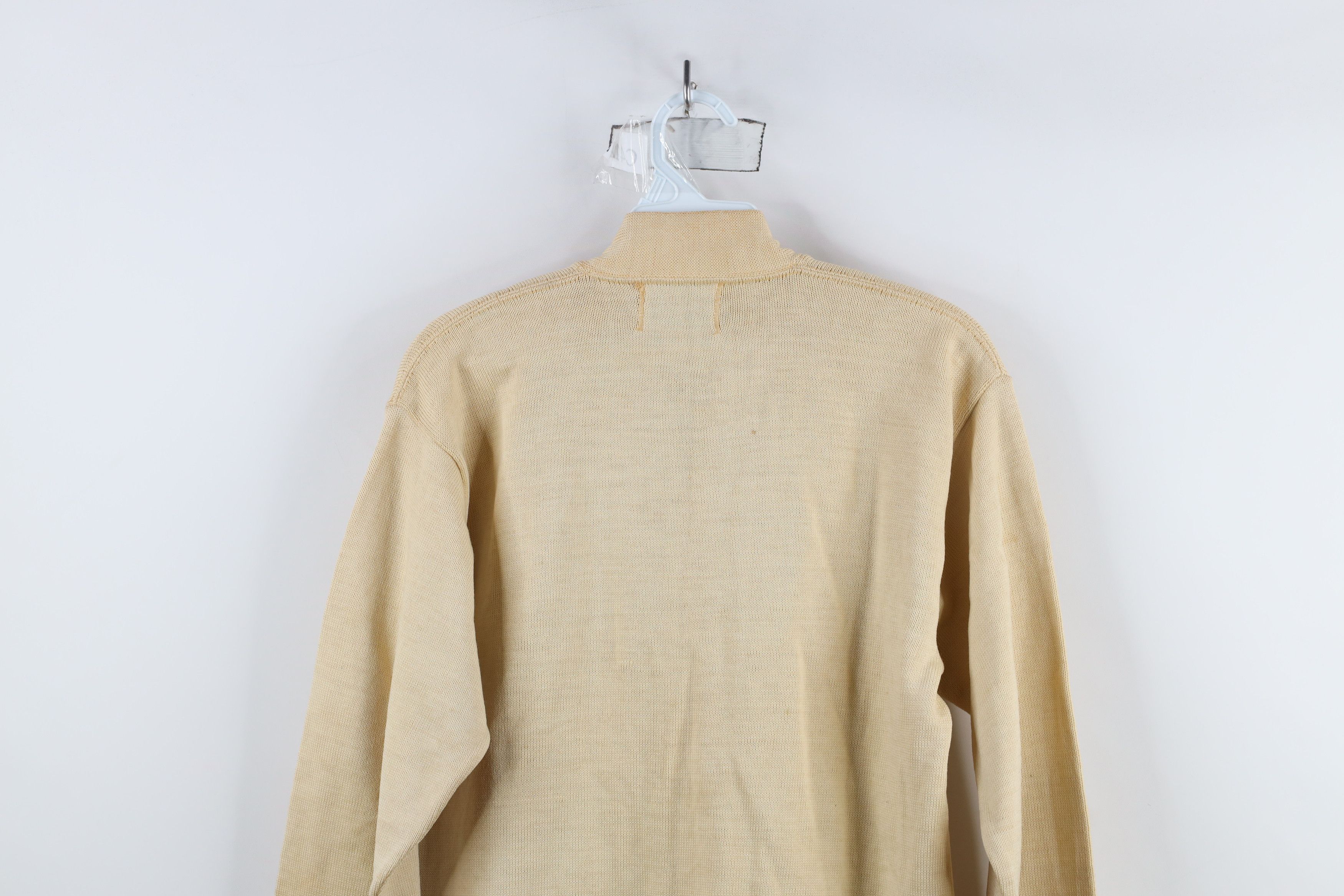 Vintage Vintage 50s Track Varsity Letterman Cardigan Sweater USA Size US L / EU 52-54 / 3 - 11 Thumbnail