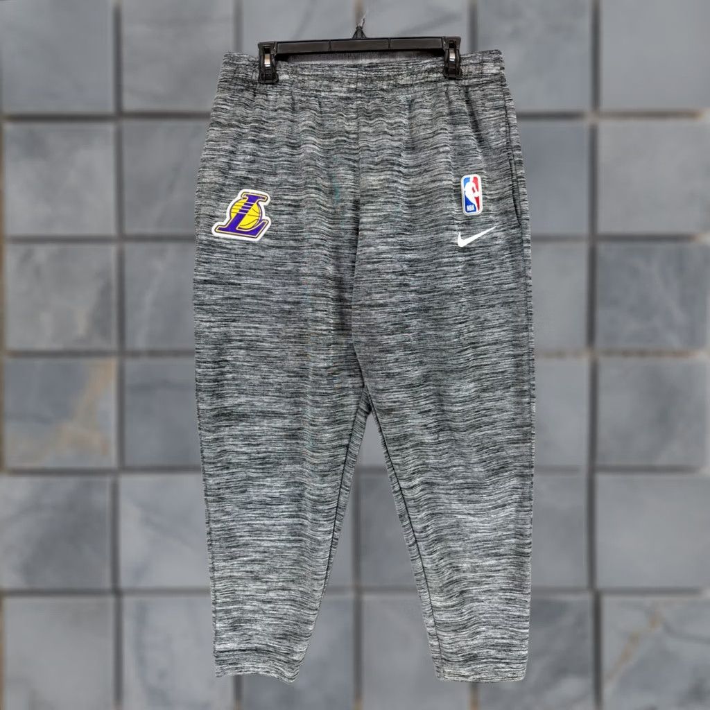 Nike Nike NBA Los Angeles Lakers Dri-FIT Showtime Pants Mens XL Grey AV1419-032 Size US 36 / EU 52 - 1 Thumbnail