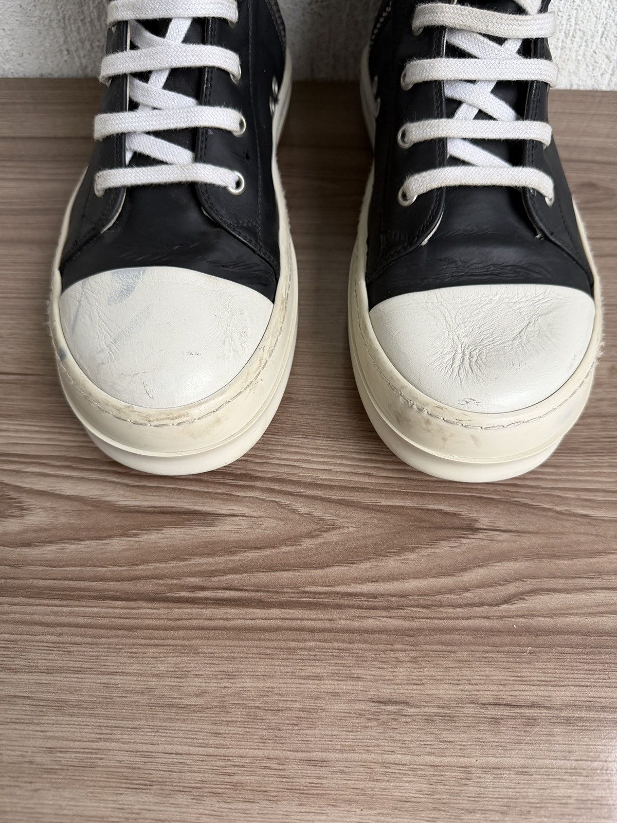 Rick Owens Drkshdw Polyurethane drkshdw ramones Size US 10 / EU 43 - 7 Thumbnail