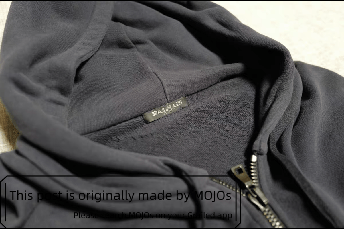 Balmain Sz S Balmain by Christophe Decarnin 11SS Painting Hoodie Size US S / EU 44-46 / 1 - 3 Thumbnail
