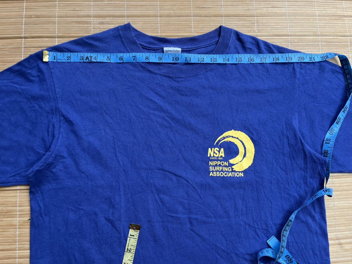 Vintage Rare Vtg Nippon Surfing association x 45th event promo tee Size US L / EU 52-54 / 3 - 9 Thumbnail