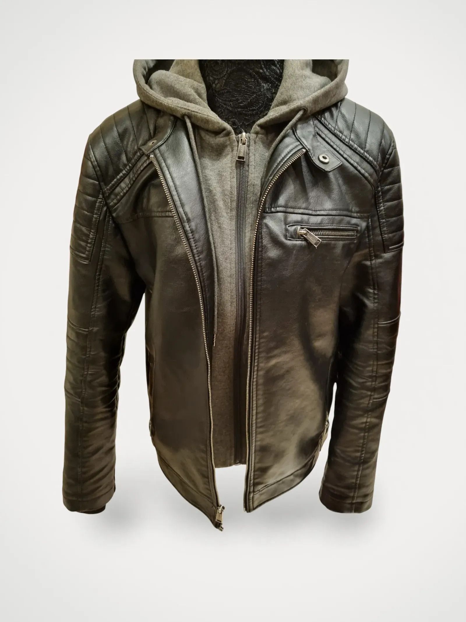 Guess Guess Leather Jacket Size US M / EU 48-50 / 2 - 1 Thumbnail