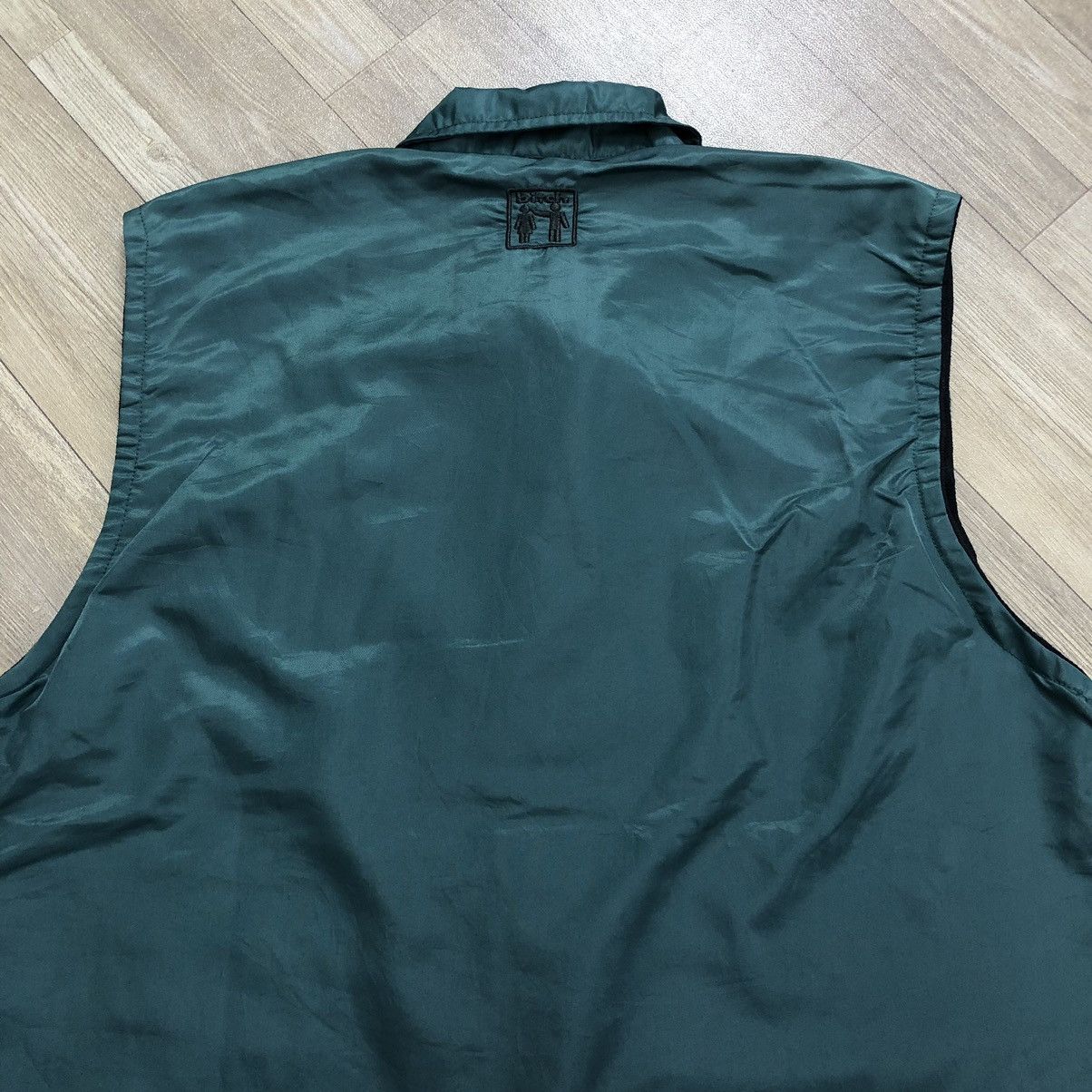 Powell Peralta × Vintage Vintage 90s Bitch Skateboard Green Vest Size US M / EU 48-50 / 2 - 12 Thumbnail
