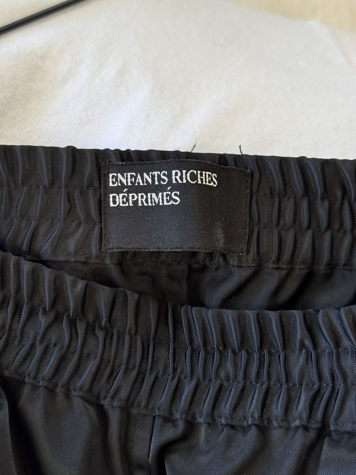 Enfants Riches Deprimes ERD Black Patch Nylon Track Pants Size US 30 / EU 46 - 9 Thumbnail