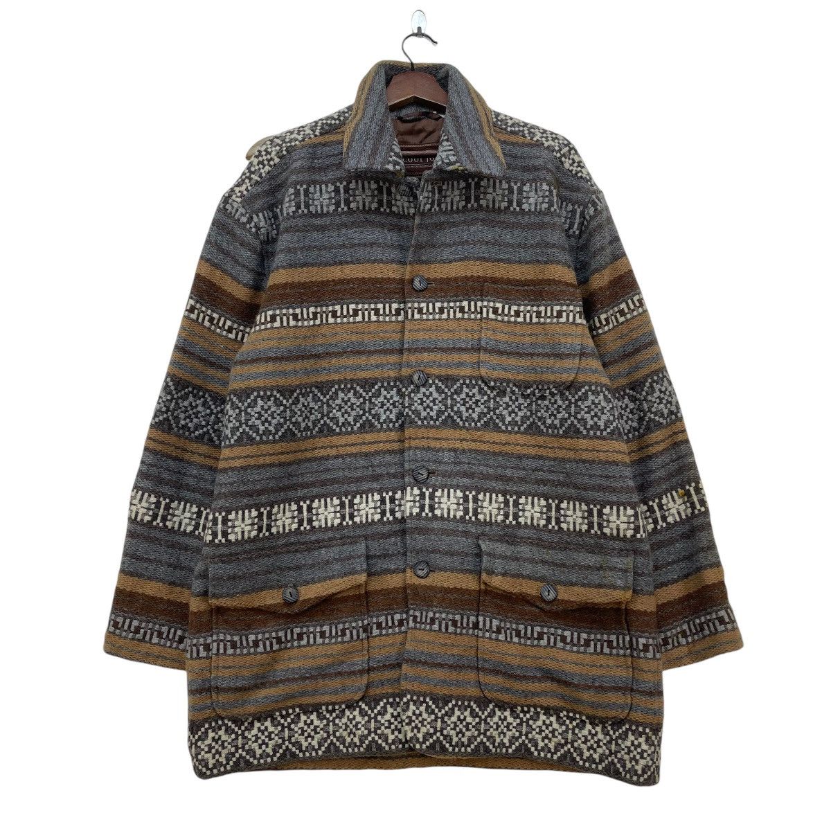 Native × Vintage 💥 Vintage Full Print Cool Joe Native Style Size US M / EU 48-50 / 2 - 1 Thumbnail
