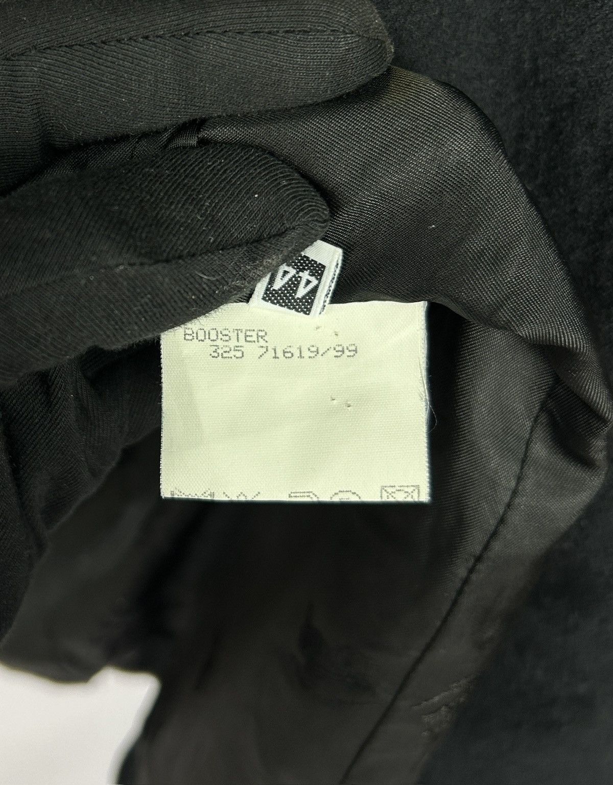 Burberry × Designer Vintage Burberrys Wool/Cashmere Black Knit Blazer Jacket Size L / US 10 / IT 46 - 14 Thumbnail