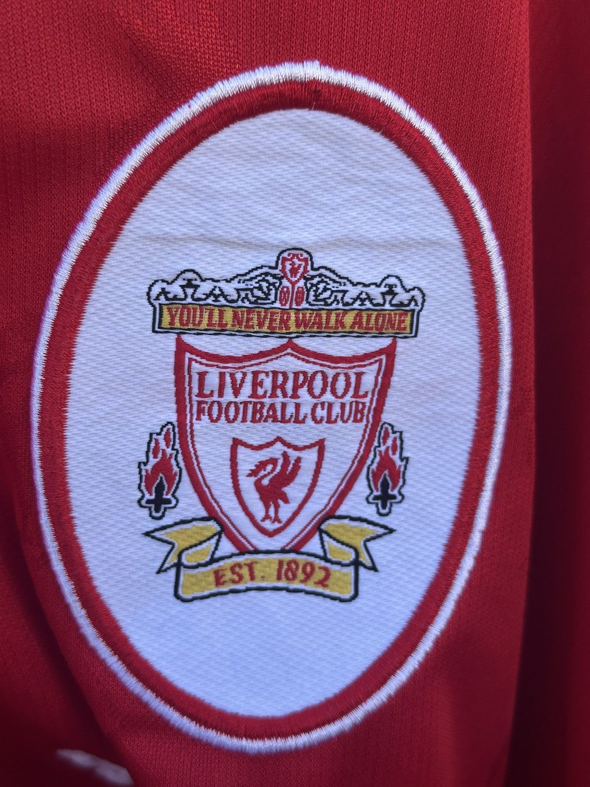 Reebok VINTAGE LIVERPOOL 1996 FOOTBALL SOCCER JERSEY REEBOK 46-48" Size US XXL / EU 58 / 5 - 4 Thumbnail