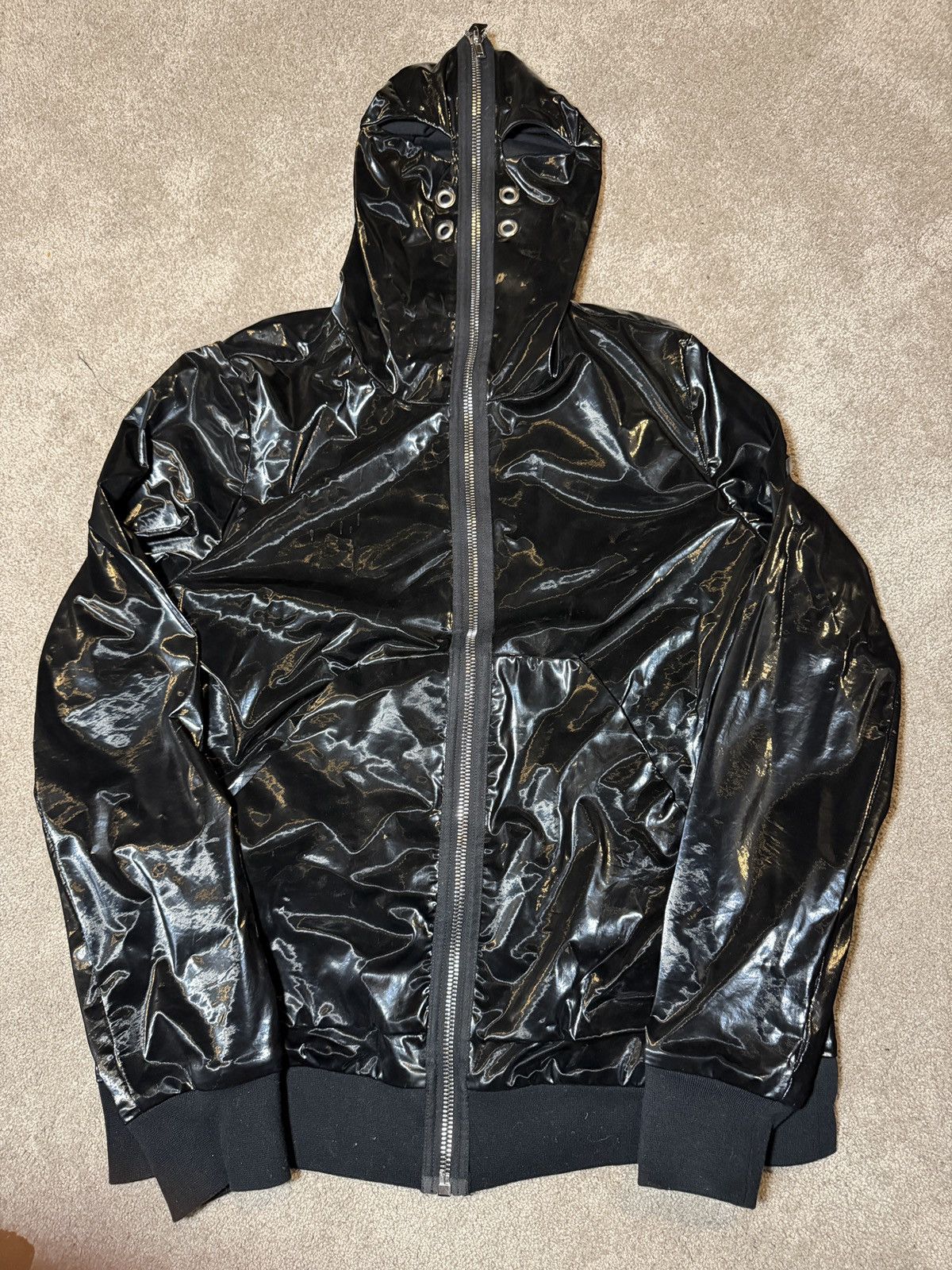Rick Owens Rick Owens Shiny Gimp Jacket XXL Size US XL / EU 56 / 4 - 1 Thumbnail