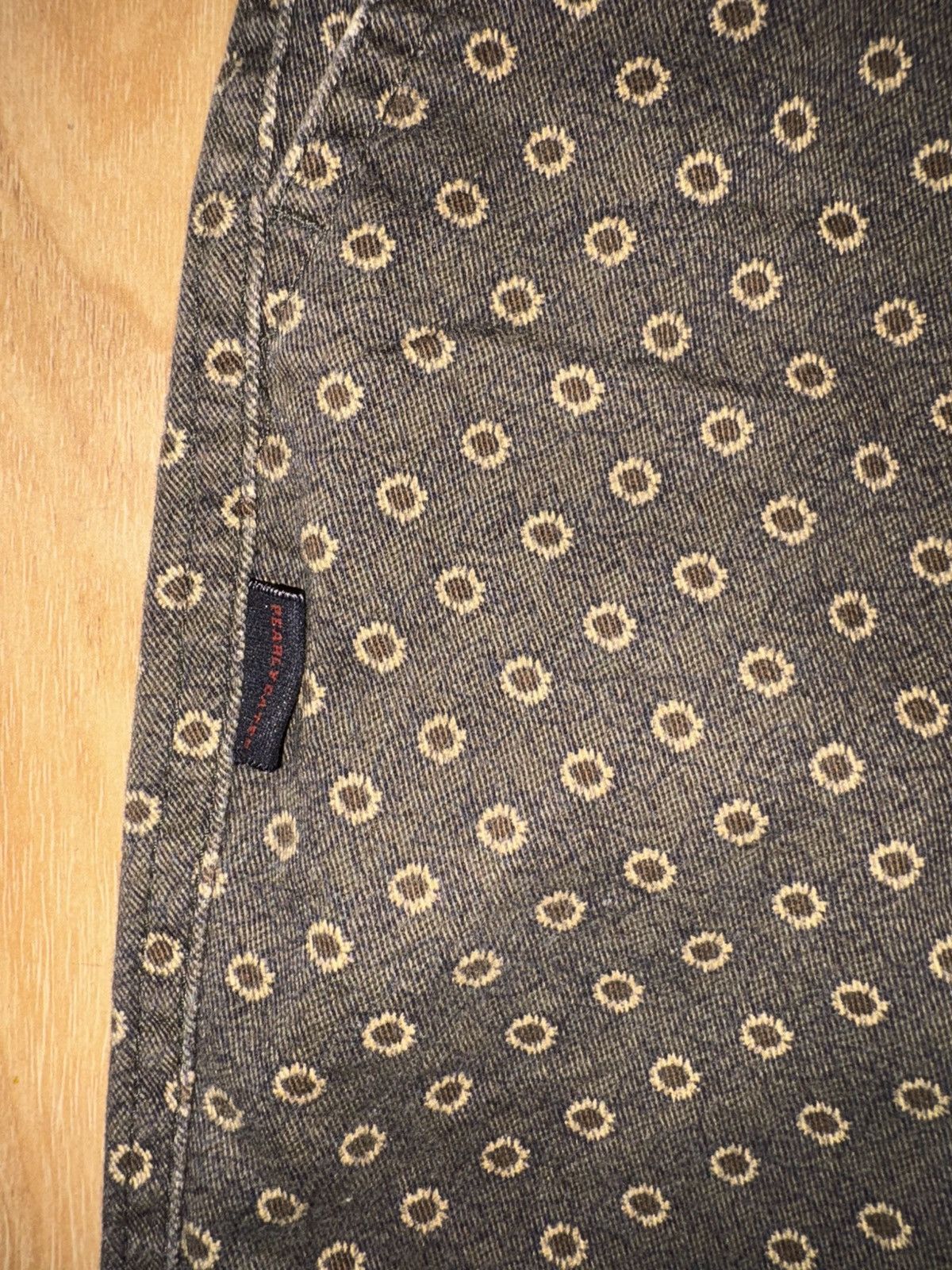 Japanese Brand Pearly Gates Archive AOP DragonflyPatch ChinoPants Size5 W33 Size 32" / US 10 / IT 46 - 4 Thumbnail