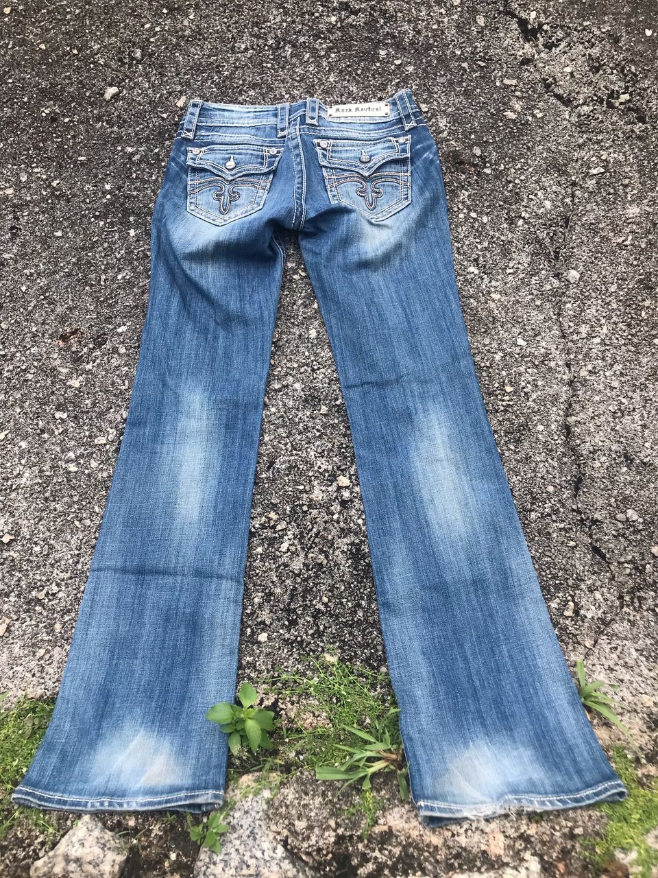 Hysteric Glamour × Le Grande Bleu (L.G.B.) × Rock Revival Y2k Rock Revival distressed flared jeans Size US 28 / EU 44 - 10 Thumbnail