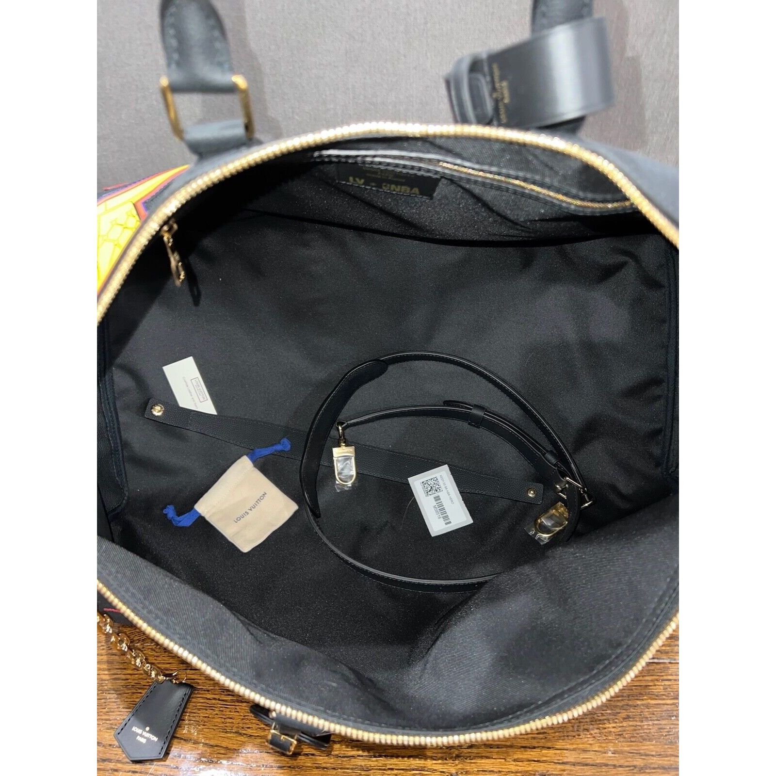 Louis Vuitton Louis Vuitton Keepall Bandouliere NBA Basketball Travel Bag Size ONE SIZE - 11 Thumbnail