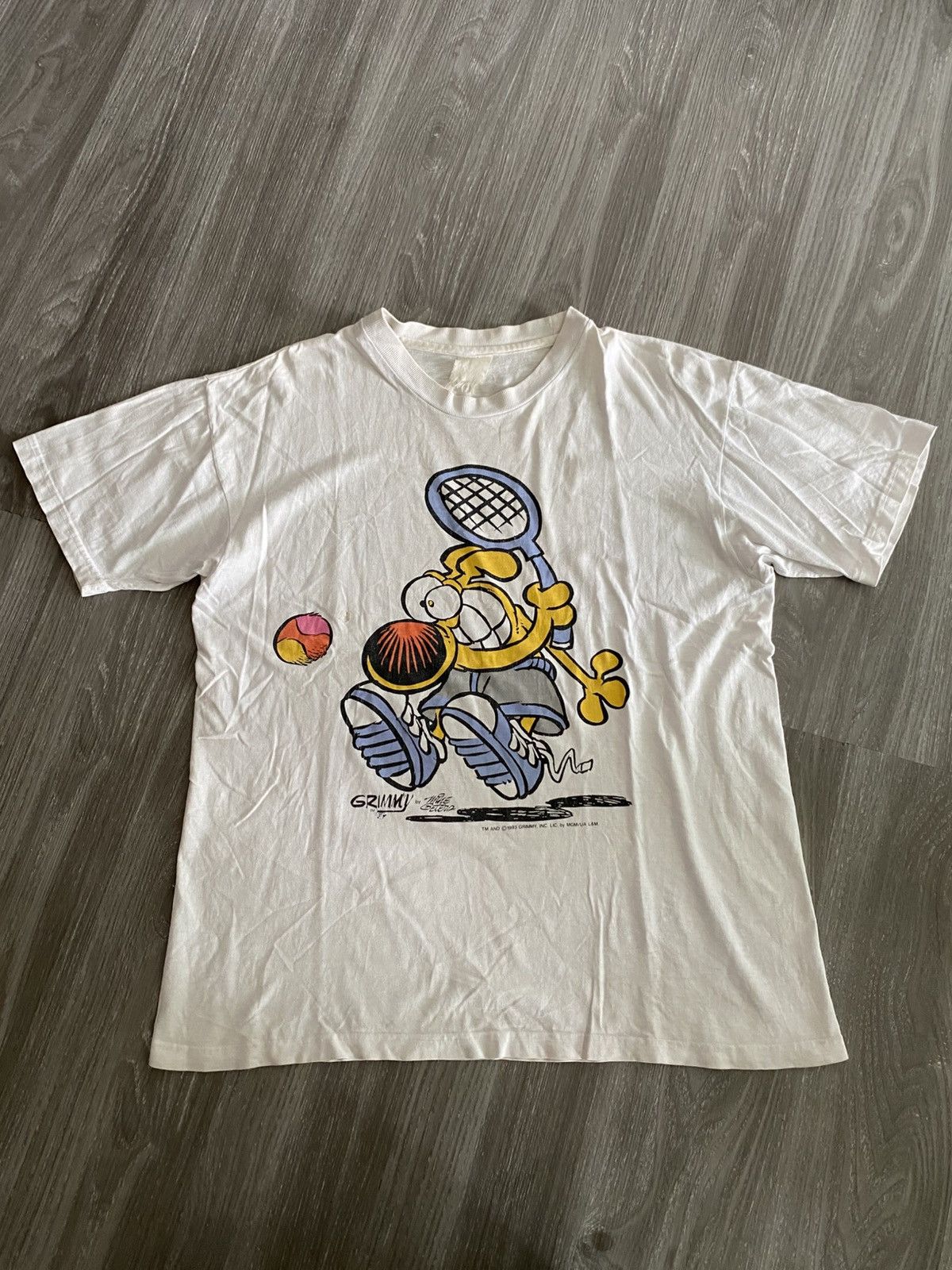 Cartoon Network Vintage 1993 Grimmy Funny Dog Size US L / EU 52-54 / 3 - 1 Thumbnail
