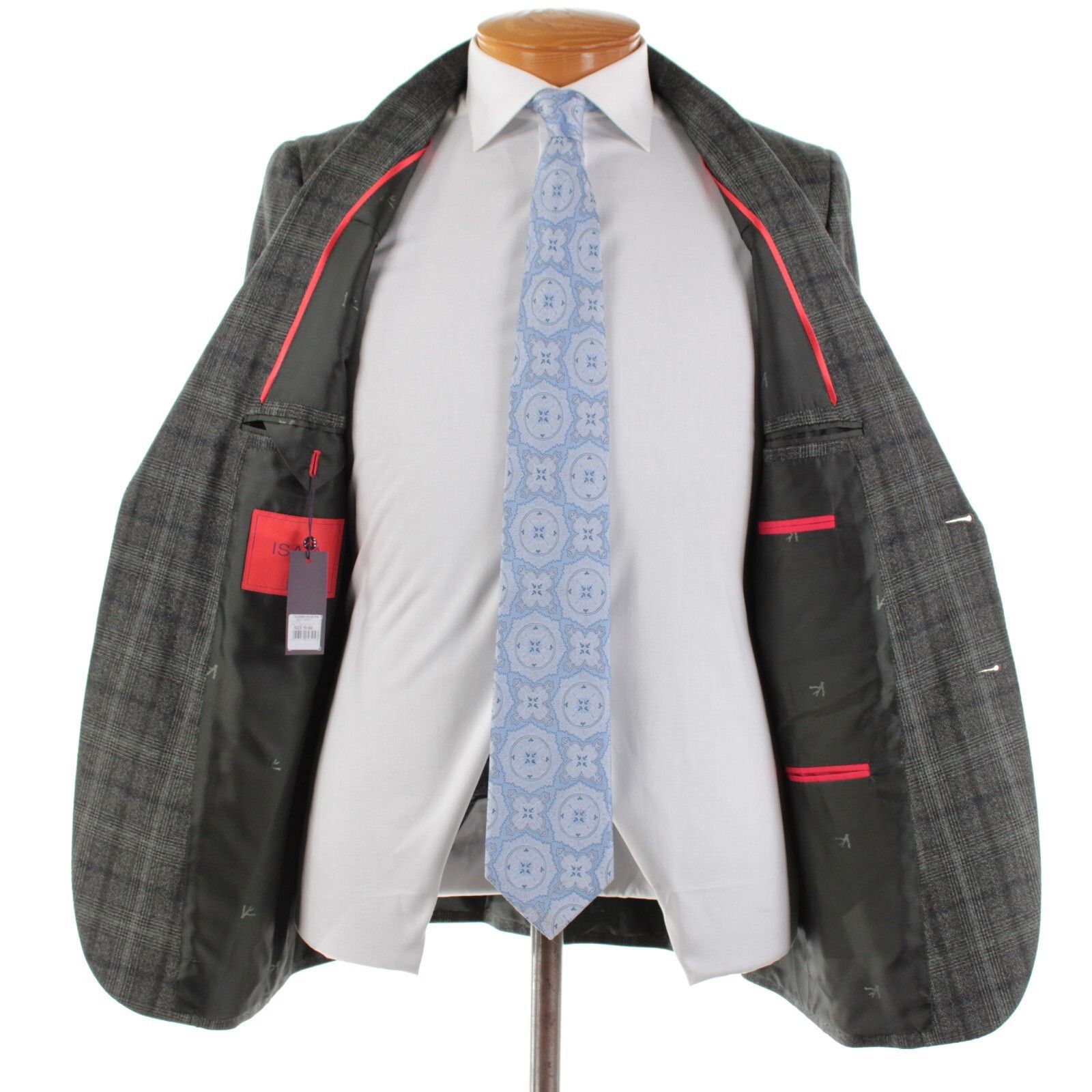 Isaia isaia Suit Size US 40 Regular in Green Size 40R - 7 Thumbnail