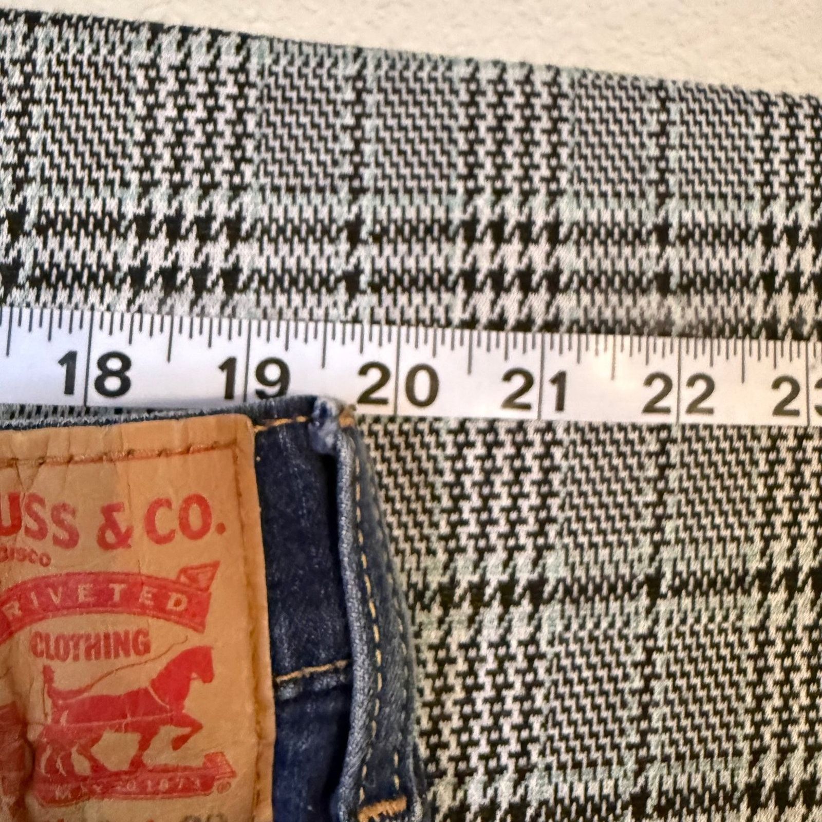 Levi's Levi Strauss & Co. 506 Men's Jeans Blue Denim Classic 40x30 Size US 40 / EU 56 - 3 Thumbnail