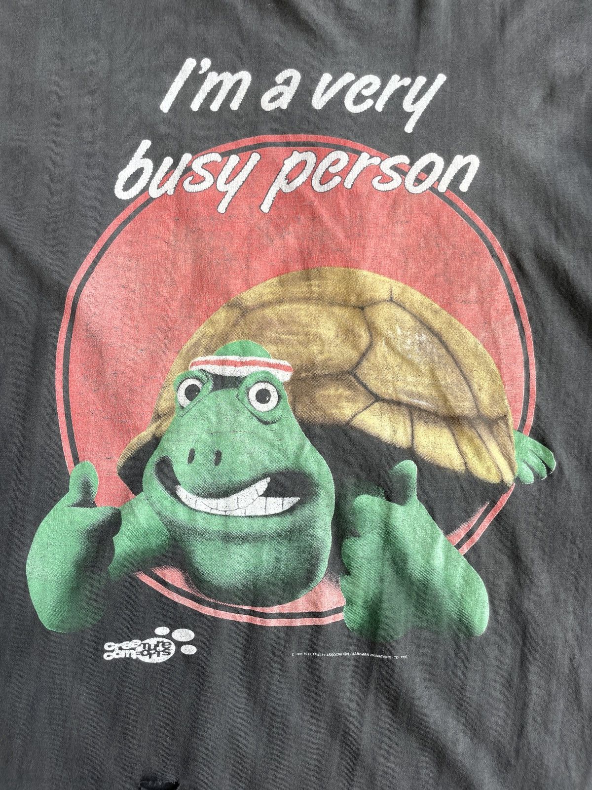 Other Creature Comforts I’m a very busy person T-Shirt Size US XL / EU 56 / 4 - 2 Thumbnail