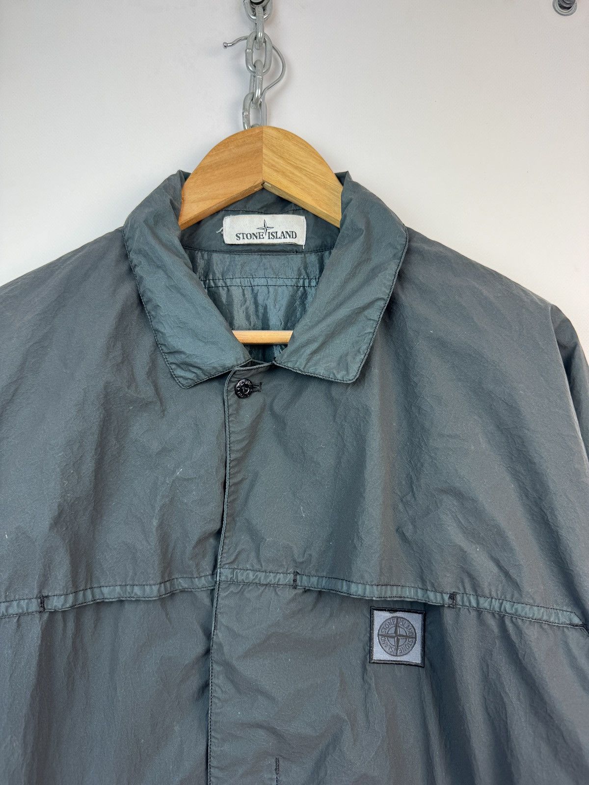 Stone Island Stone Island Lamy Velour Packable Coat Size L Size US L / EU 52-54 / 3 - 2 Thumbnail