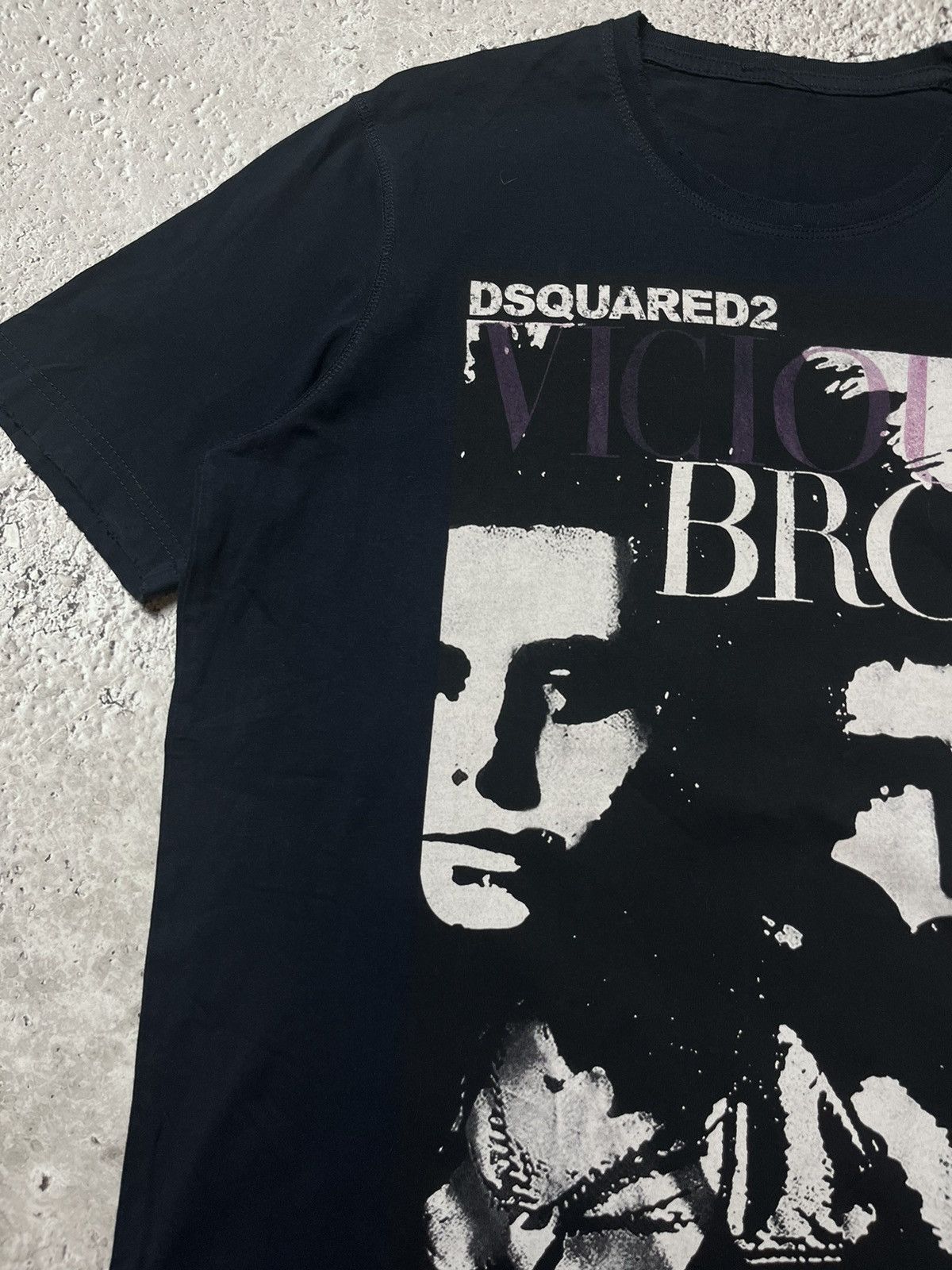 Dsquared2 Dsquared2 Vicious Bros distressed t shirt tee Size US L / EU 52-54 / 3 - 5 Thumbnail