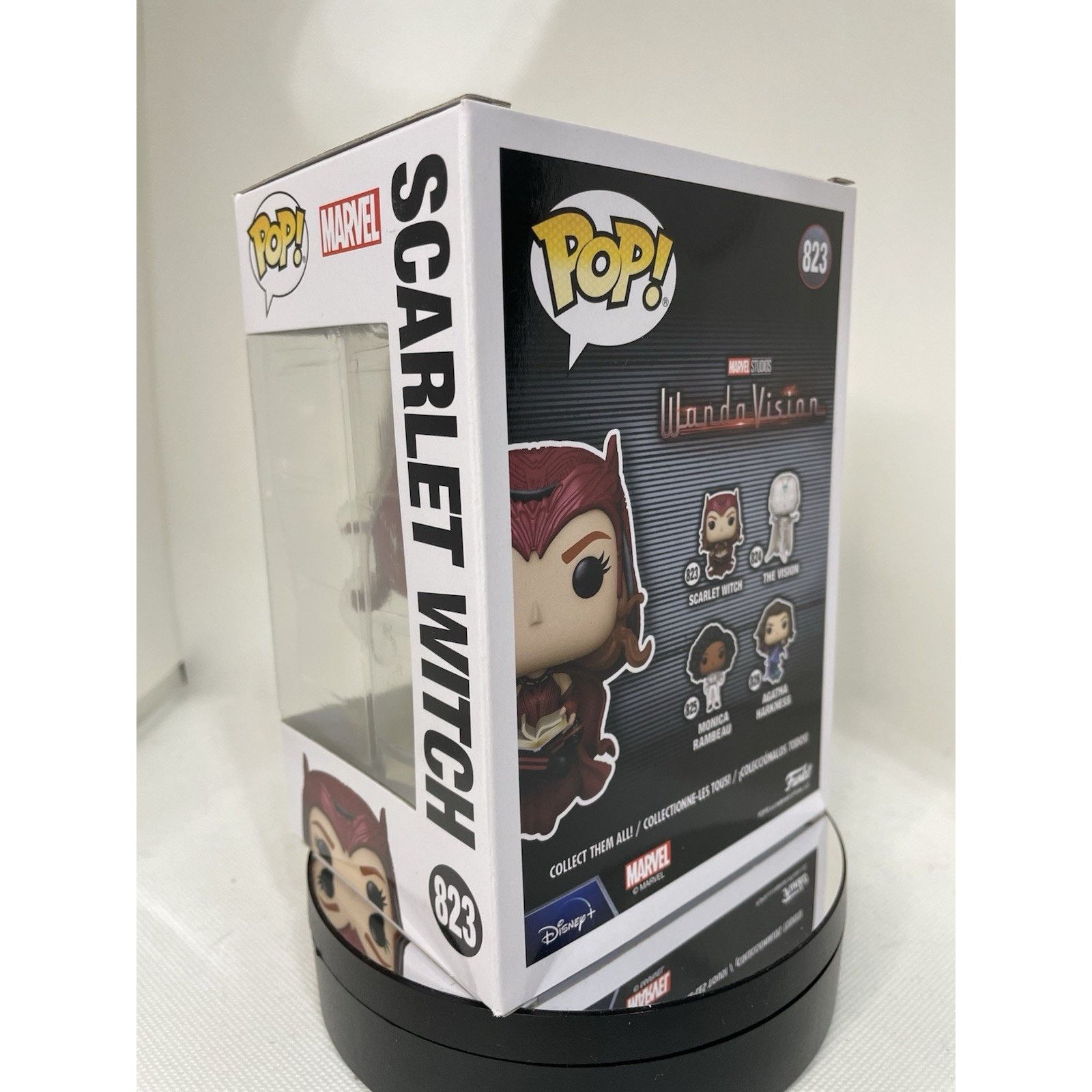 Marvel Comics Funko Pop! Scarlet Witch #823 - Wandavision - Pop Protector Size ONE SIZE - 4 Thumbnail