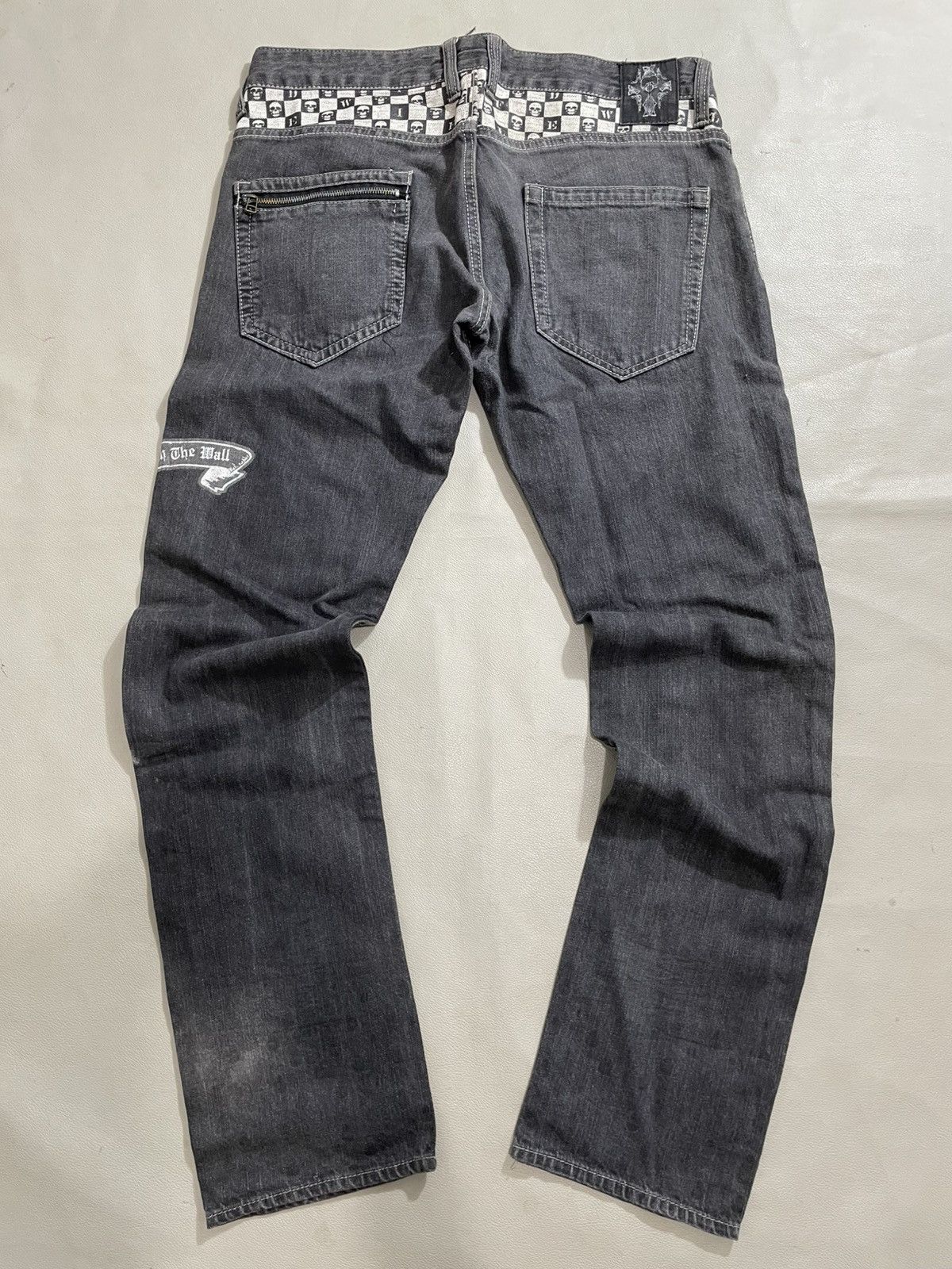 Wildlife Gothic jeans skull washed ifsix lgb kmrii style