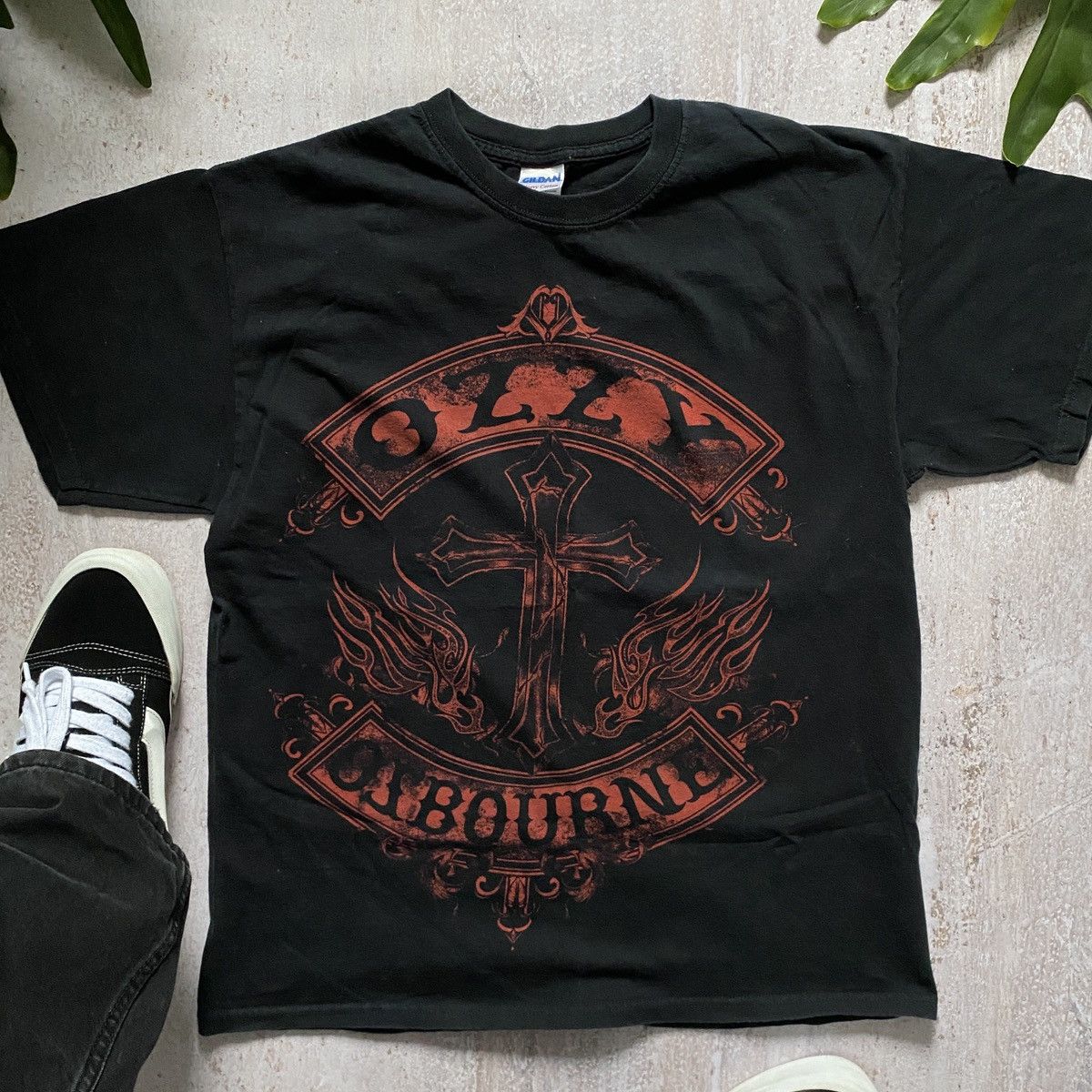 Band Tees × Vintage VINTAGE Y2K OZZY OSBORNE RARE PUNK HYPE AMAZING T SHIRT 39 Size US L / EU 52-54 / 3 - 3 Thumbnail