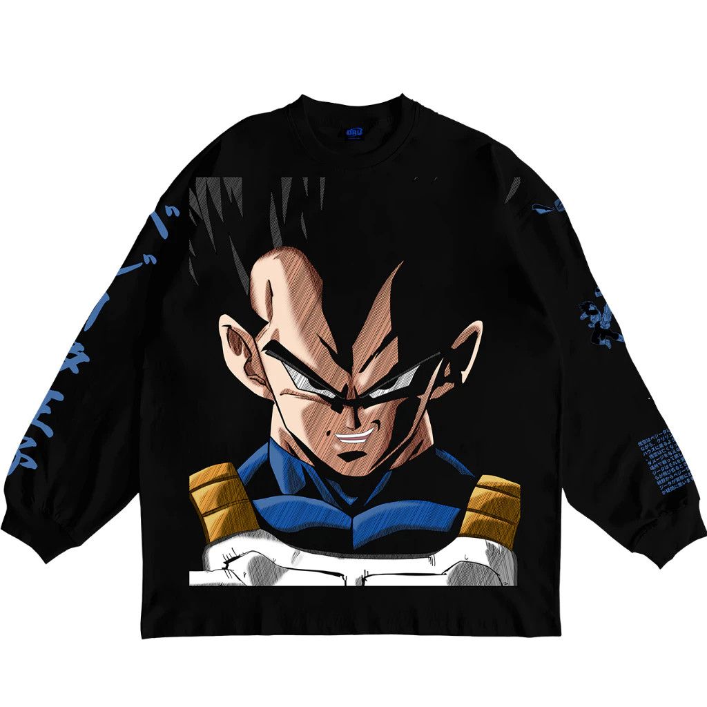Anime × Japanese Brand Modern Dragon Ball Z : Vegeta - Prince of Saiyan Tee Size US XL / EU 56 / 4 - 1 Thumbnail