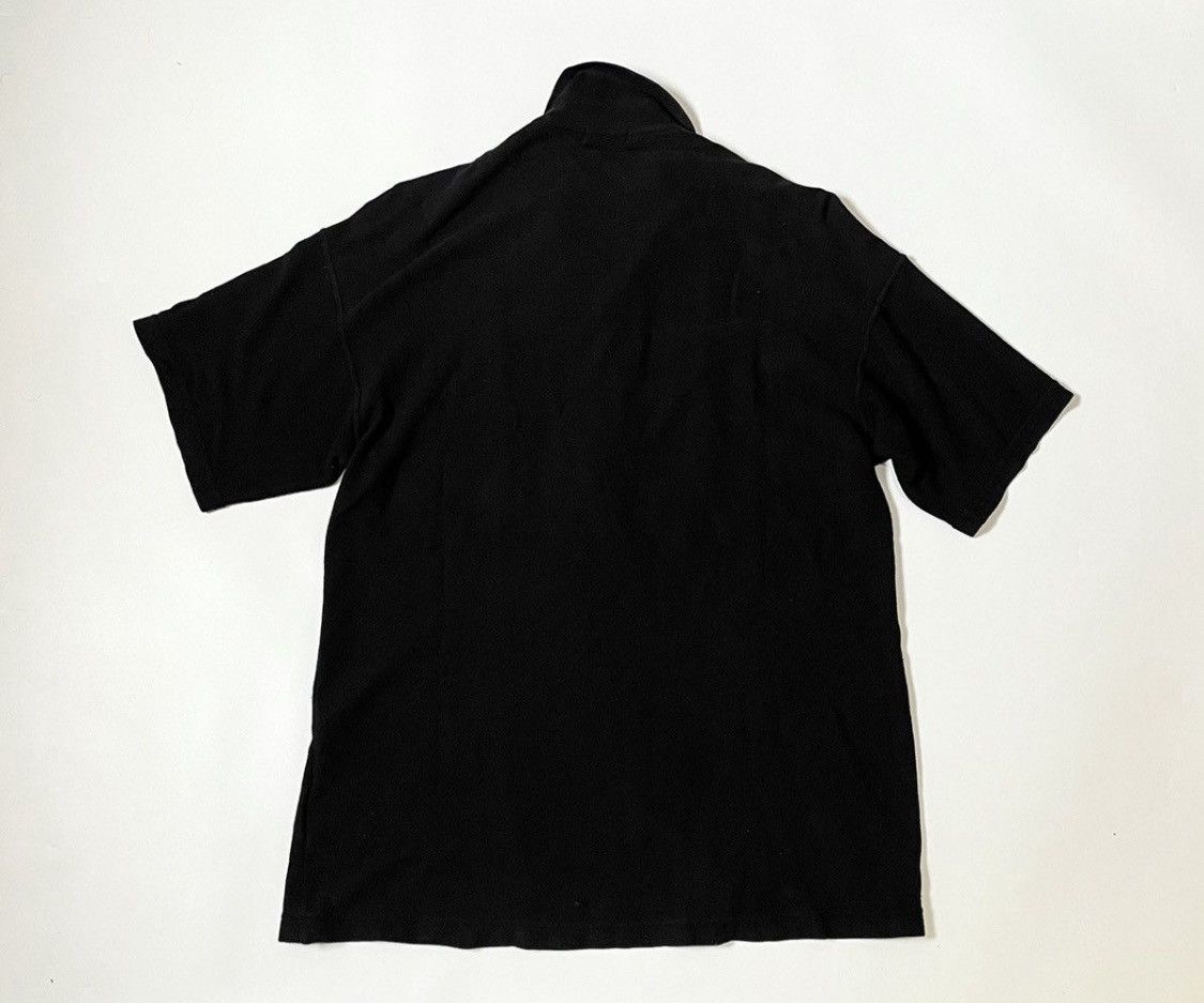 Comme des Garcons Vintage cdg homme AD98 black boxy polo shirt Size US M / EU 48-50 / 2 - 7 Thumbnail