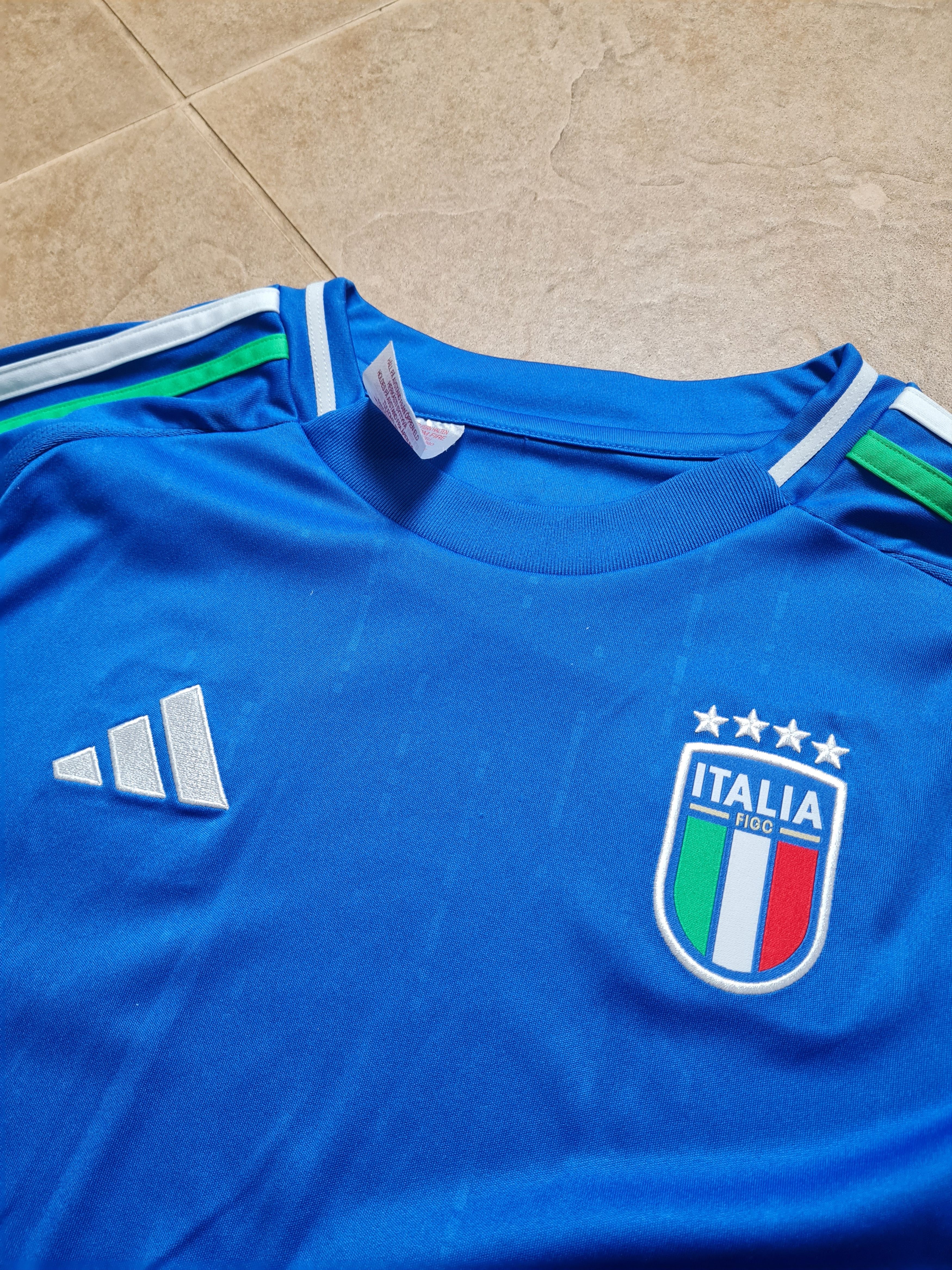 Adidas Italy Jersey Home Football Soccer Shirt 2024 Adidas Maglia Size US S / EU 44-46 / 1 - 14 Thumbnail