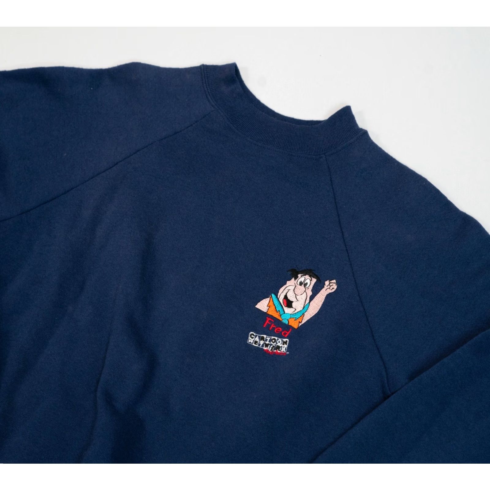 Vintage VINTAGE Flintstones Wacky Racers Cartoon Network Sweatshirt Crew Neck Mens M Blue 90s Cartoon Network Retro VTG Size US M / EU 48-50 / 2 - 3 Thumbnail